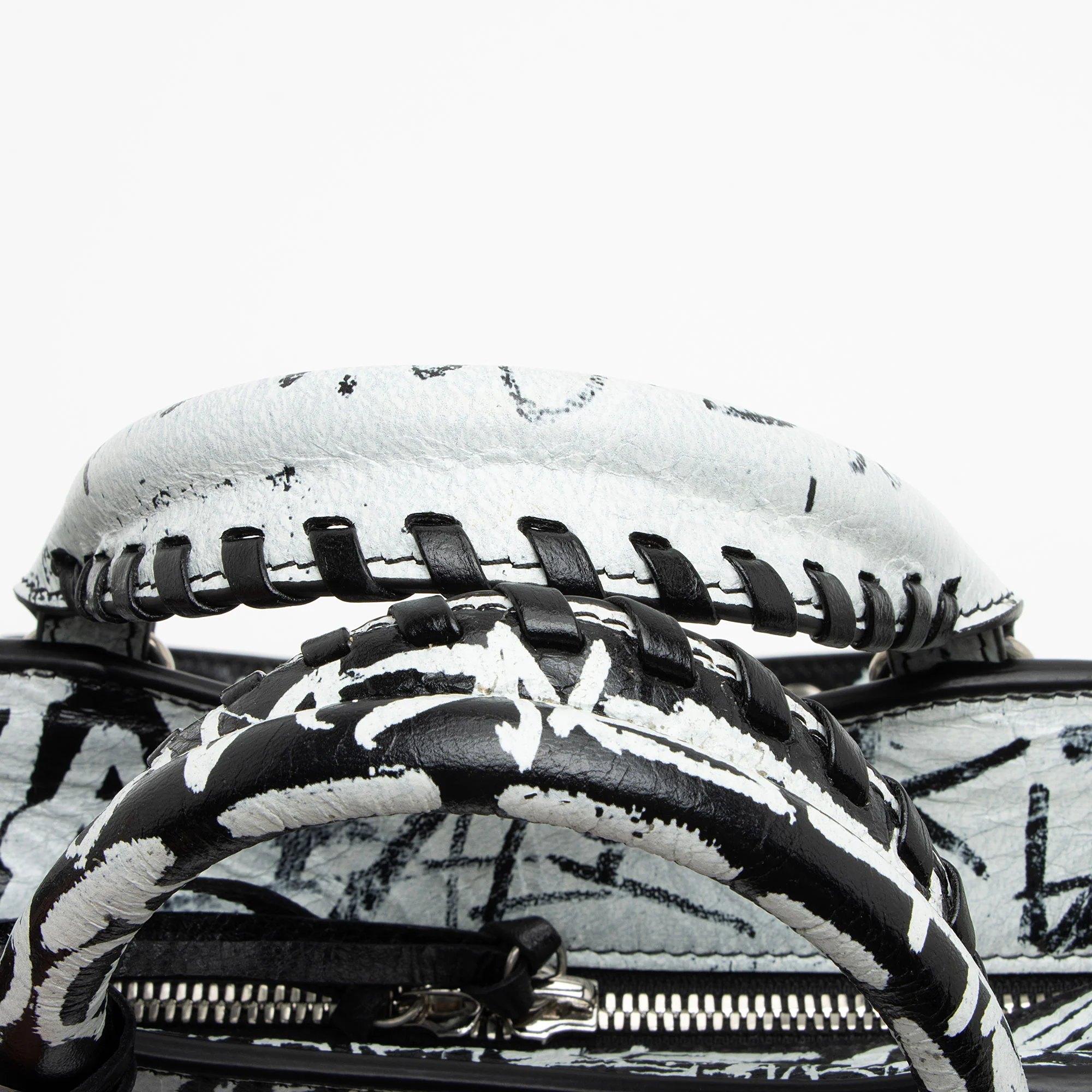 Balenciaga Agneau Graffiti Signature Neo Cagole City XS Satchel - Image 13