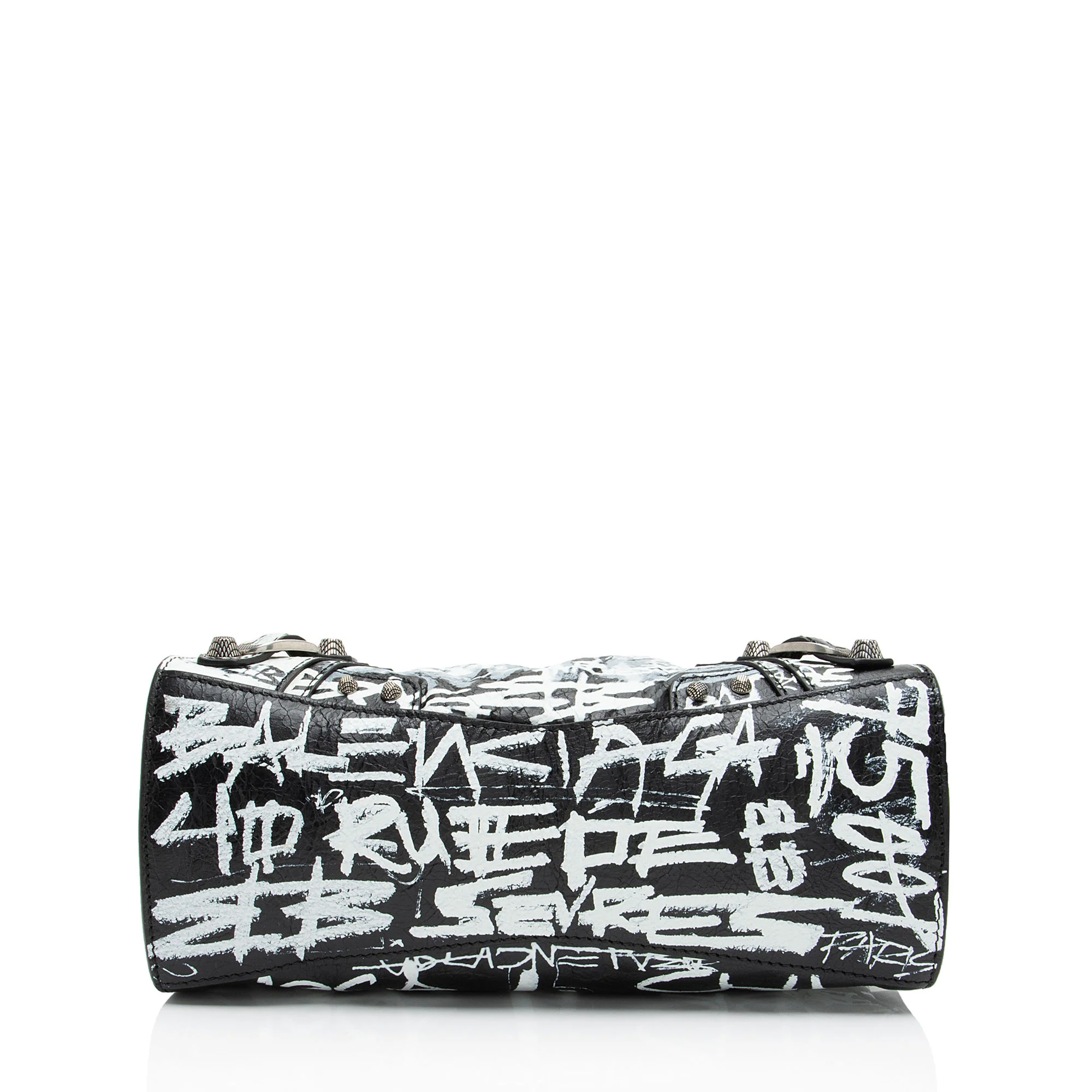 Balenciaga Agneau Graffiti Signature Neo Cagole City XS Satchel - Image 4