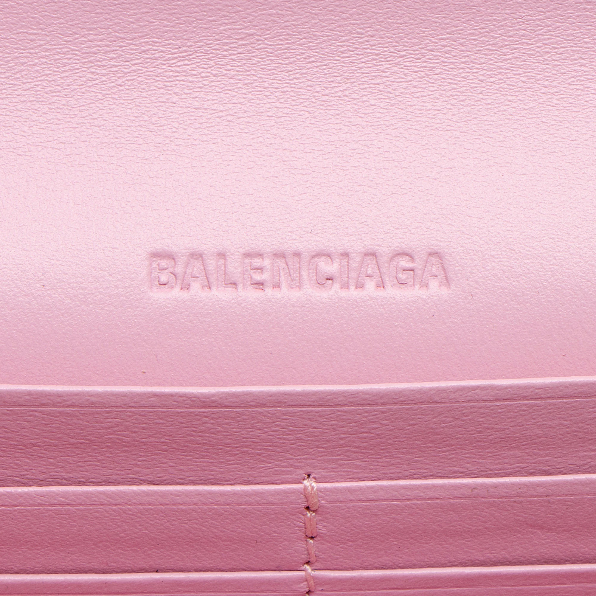 Balenciaga Croc Embossed Gossip Wallet on Chain - Image 8