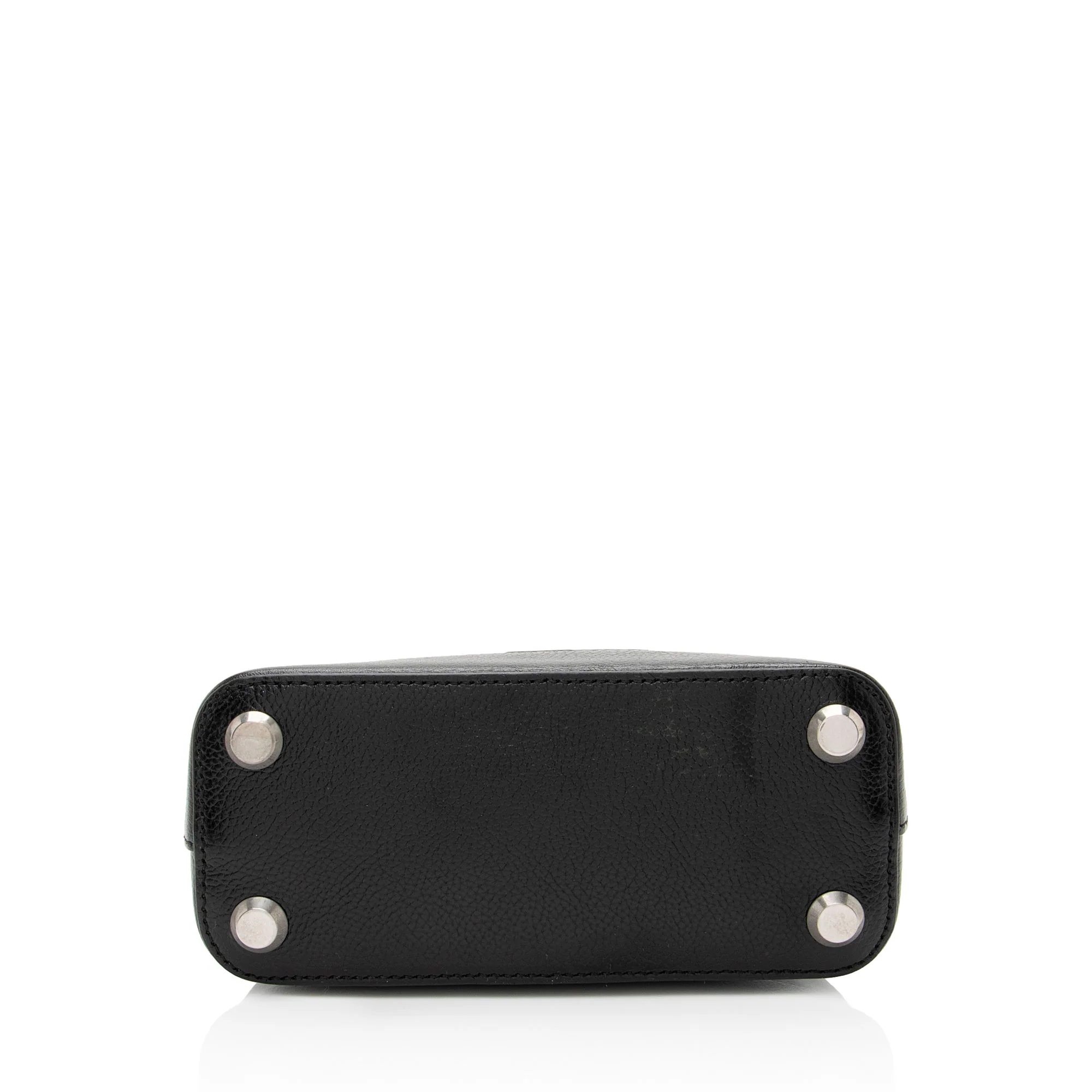 Balenciaga Grained Calfskin Ville XXS Top Handle Bag - Image 4
