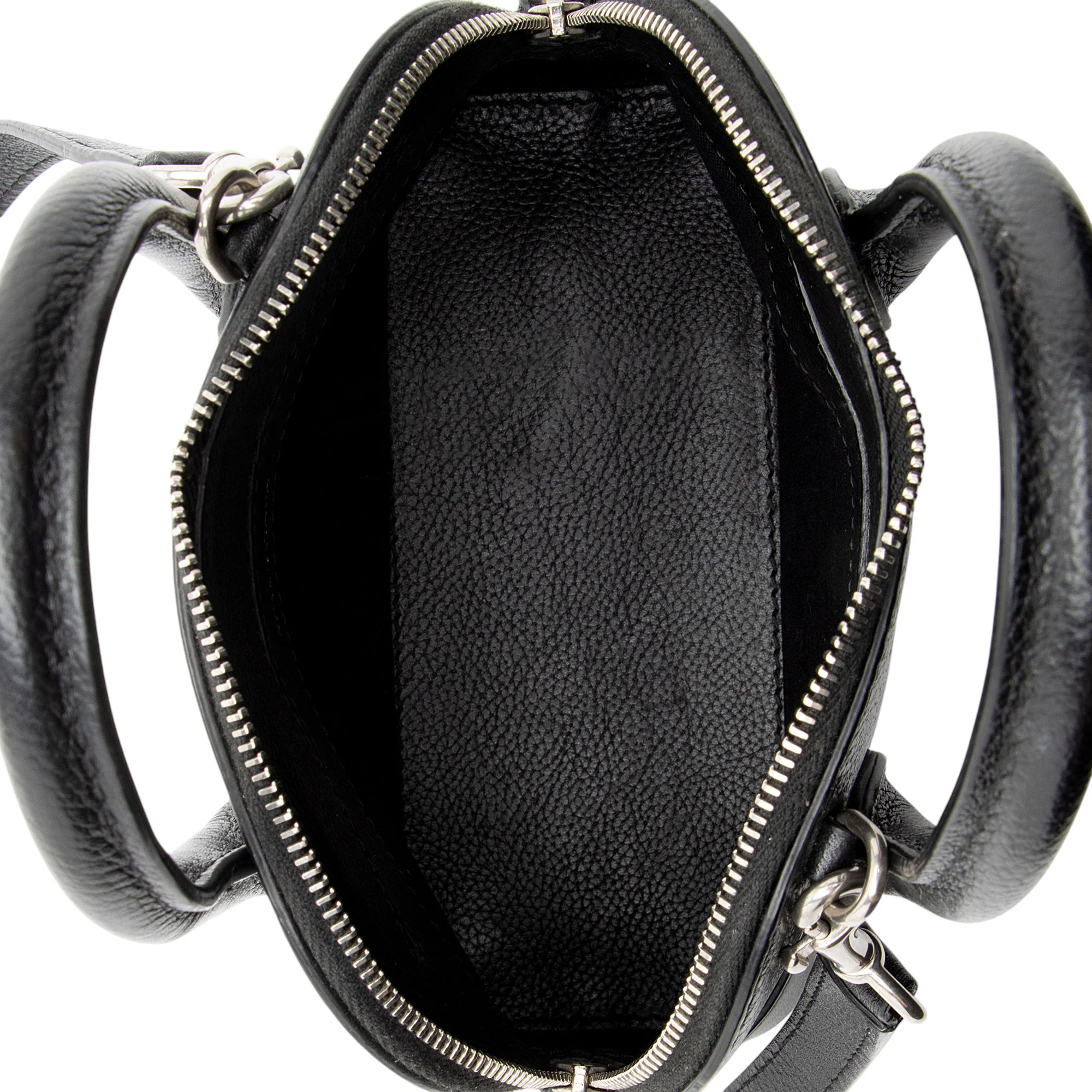 Balenciaga Grained Calfskin Ville XXS Top Handle Bag - Image 7