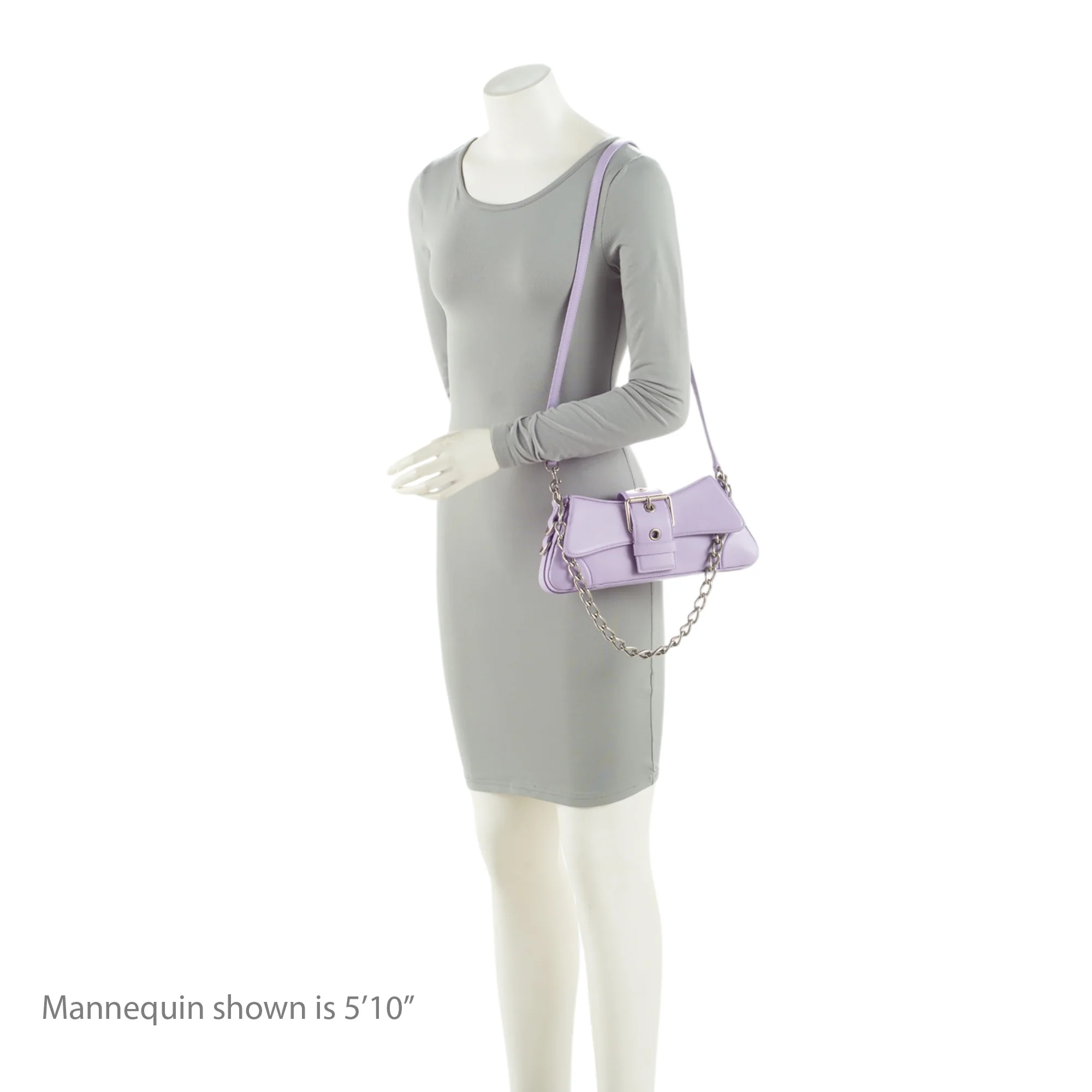 Balenciaga Leather Lindsay Shoulder Bag - Image 5