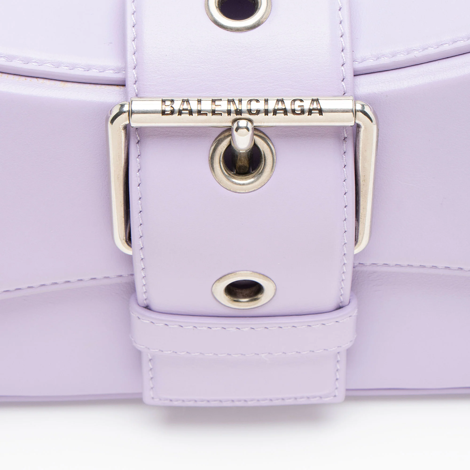 Balenciaga Leather Lindsay Shoulder Bag - Image 9