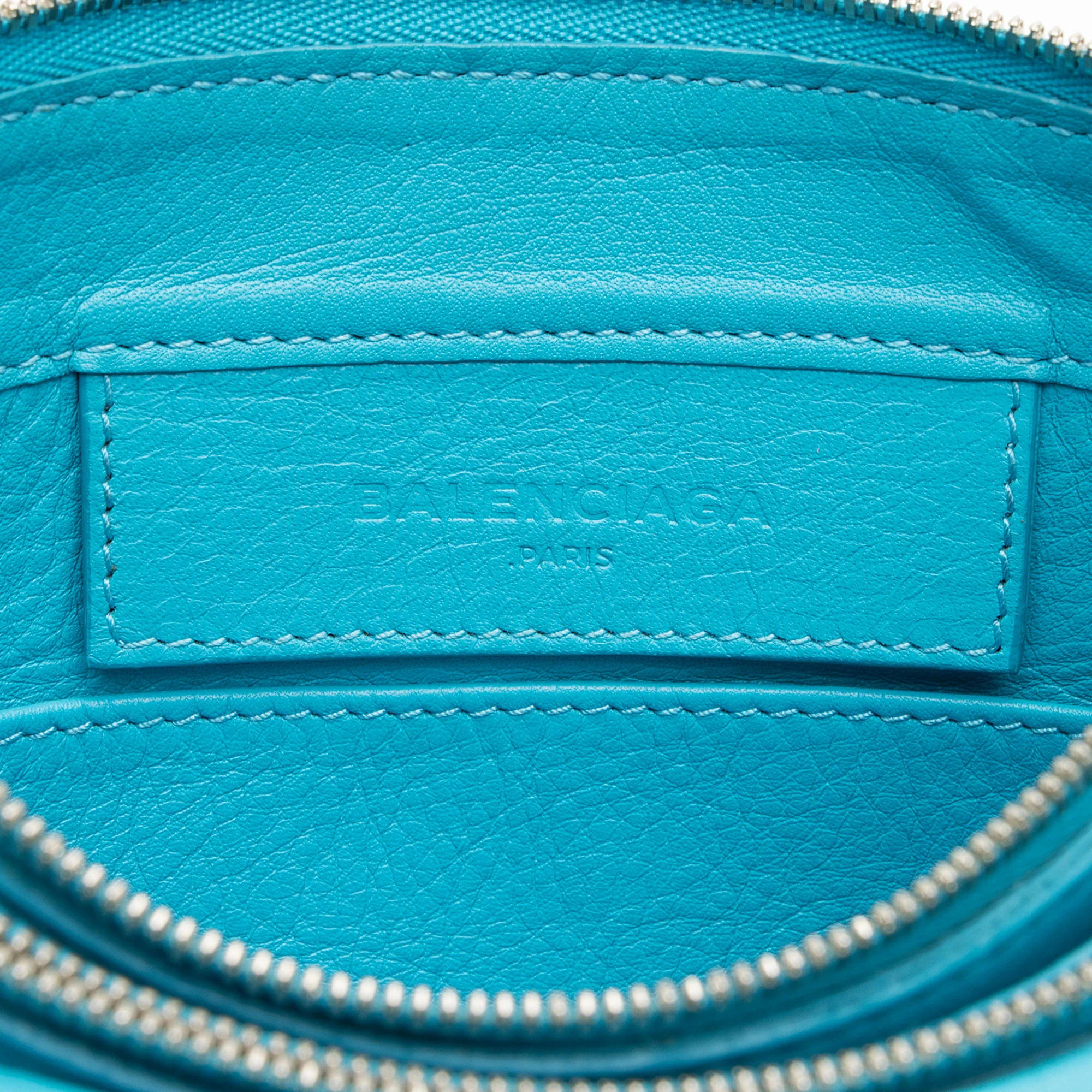 Balenciaga Leather Papier Triple Crossbody - Image 9