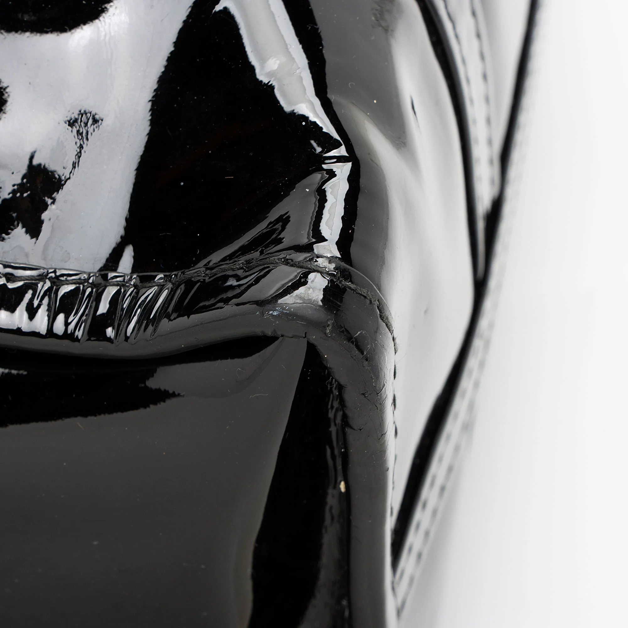 Balenciaga Patent Leather Bazar Small Shopper Tote - Image 12