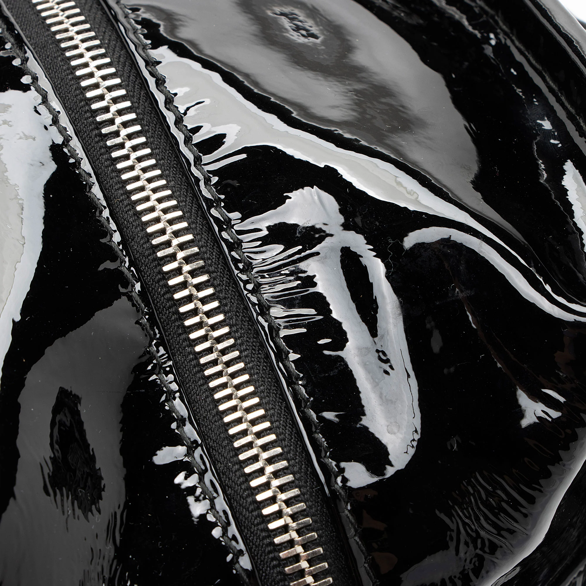 Balenciaga Patent Leather Bazar Small Shopper Tote - Image 15