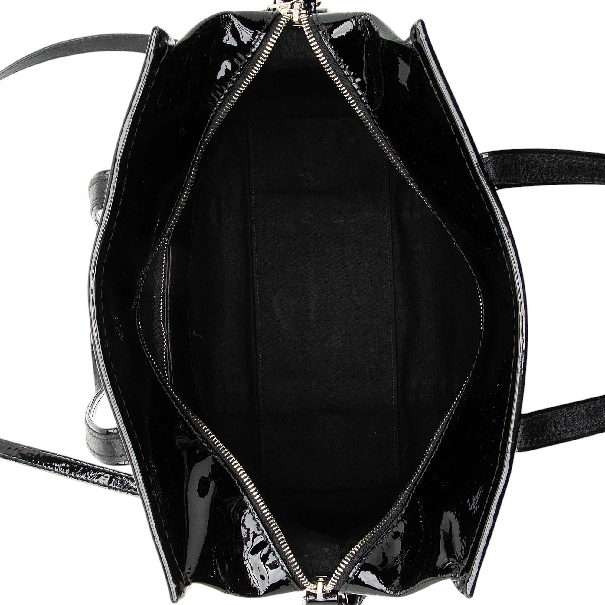 Balenciaga Patent Leather Bazar Small Shopper Tote - Image 7