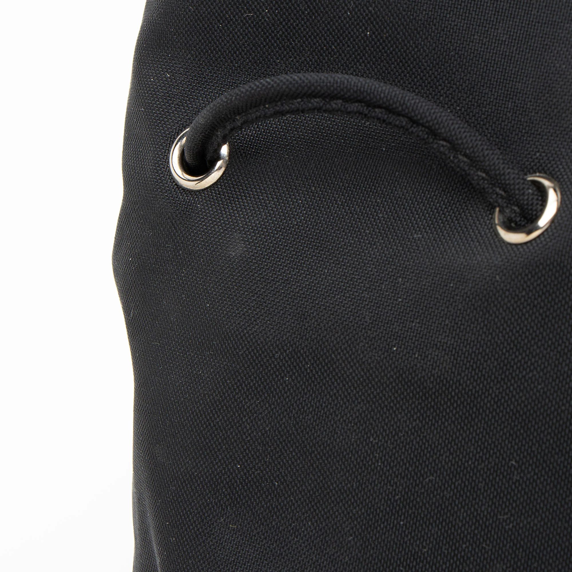 Balenciaga Recycled Nylon Logo Wheel XS Bucket Bag - Image 9