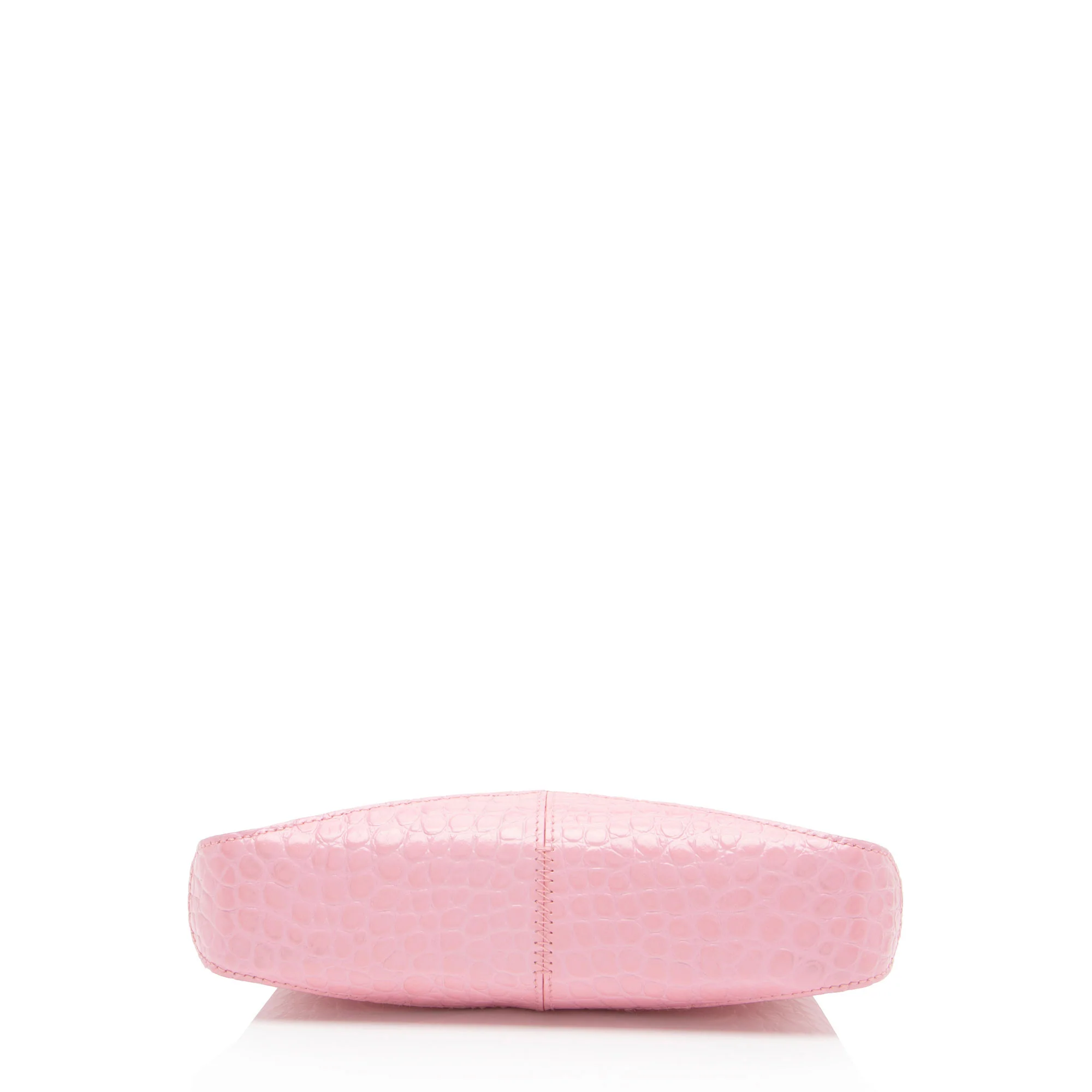 Balenciaga Shiny Croc Embossed Calfskin XX Small Shoulder Bag - Image 4