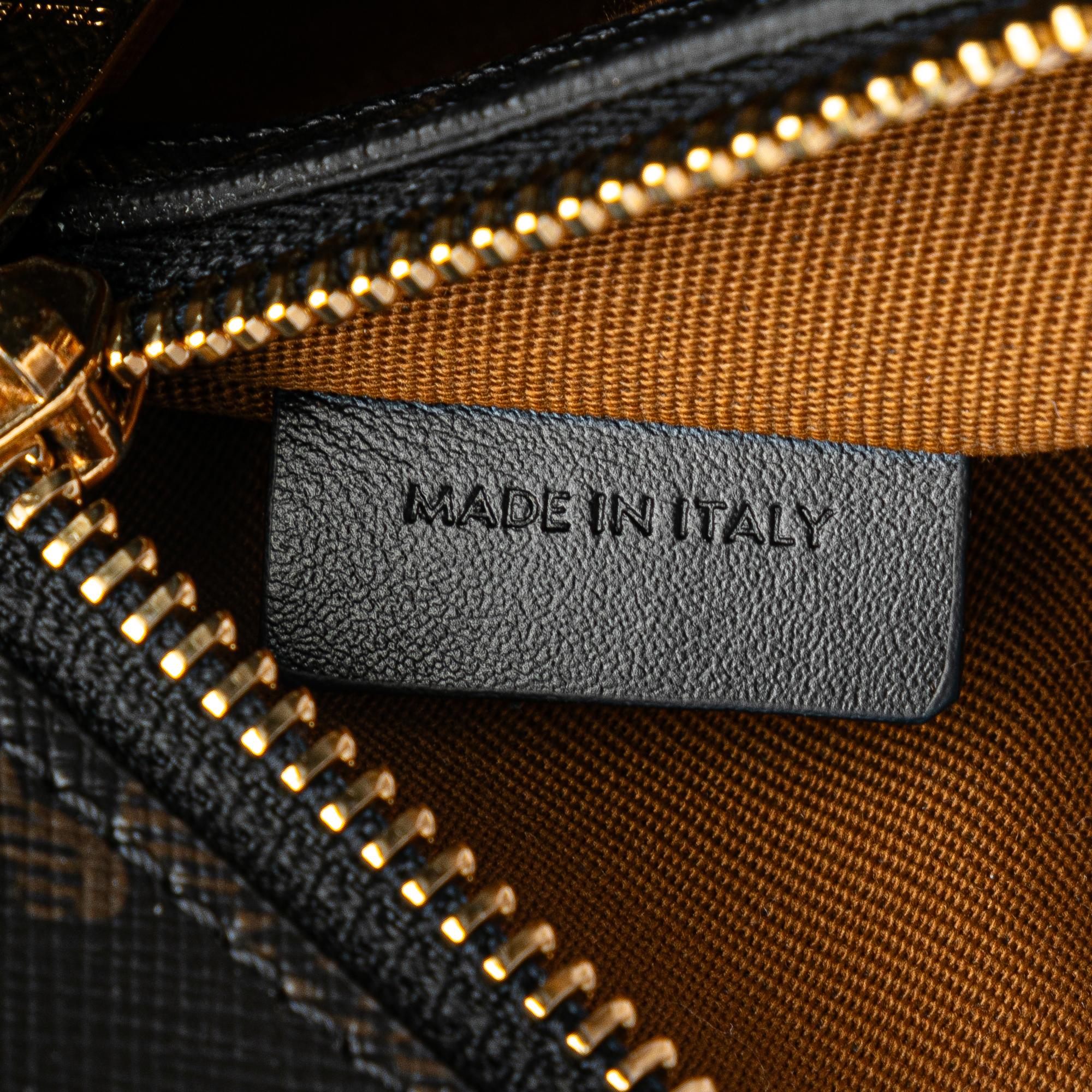 Celine Medium Triomphe Coated Canvas Vertical Cabas Satchel - Image 8