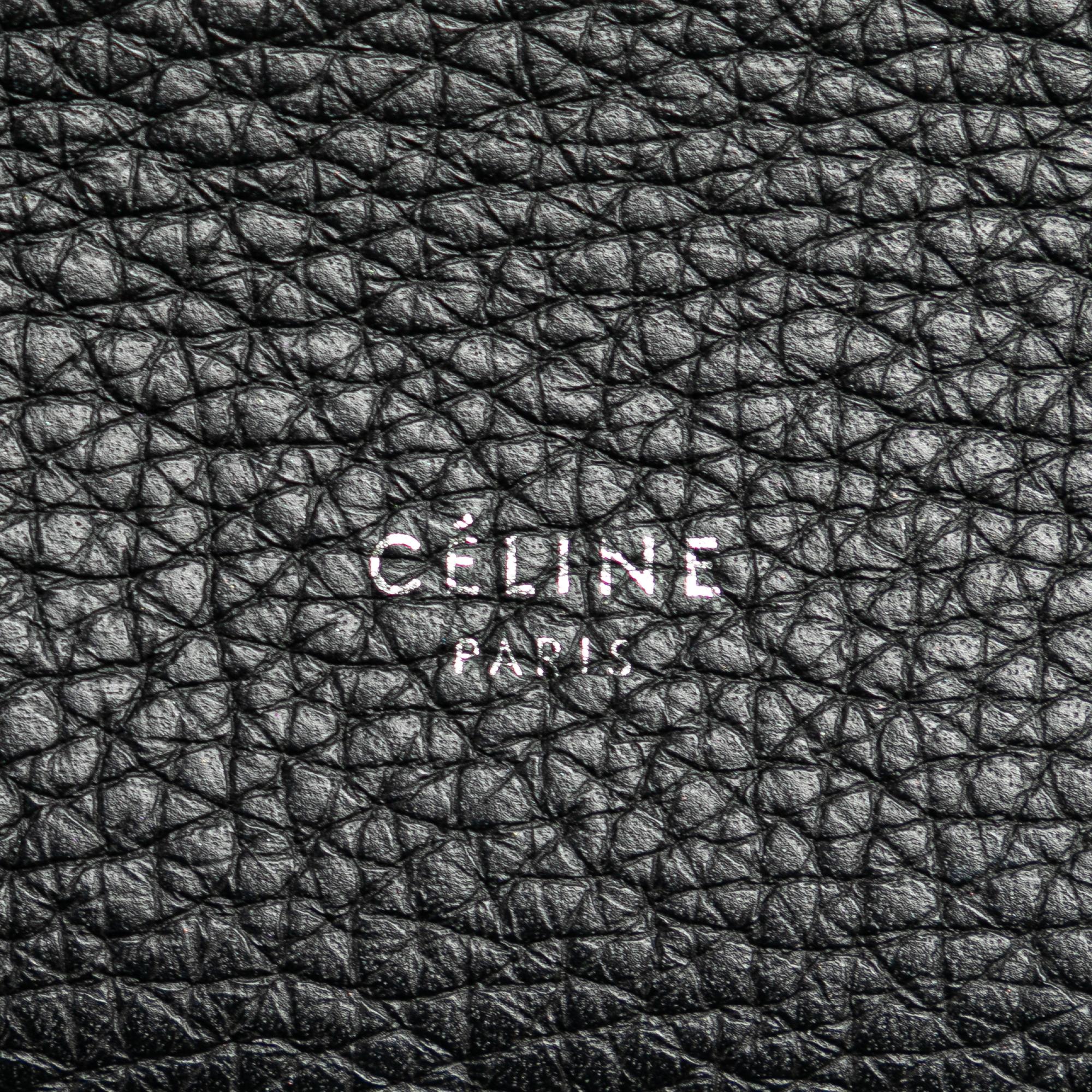 Celine Small Big Leather Satchel - Image 6