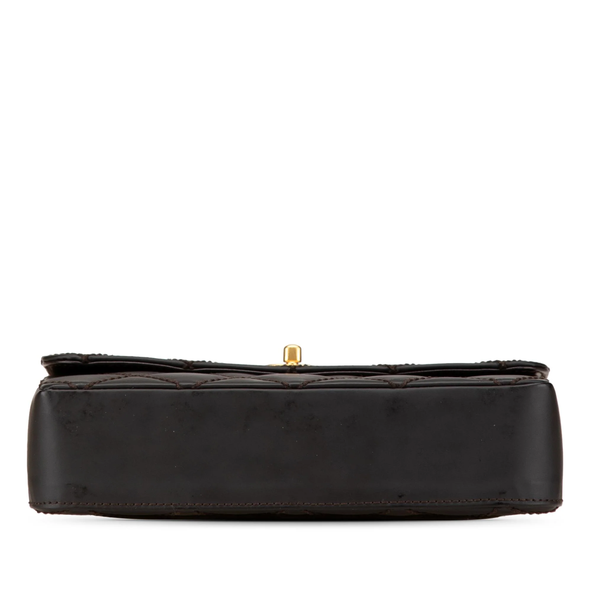 Chanel CC Quilted Calfskin Wild Stitch Flap - Image 3