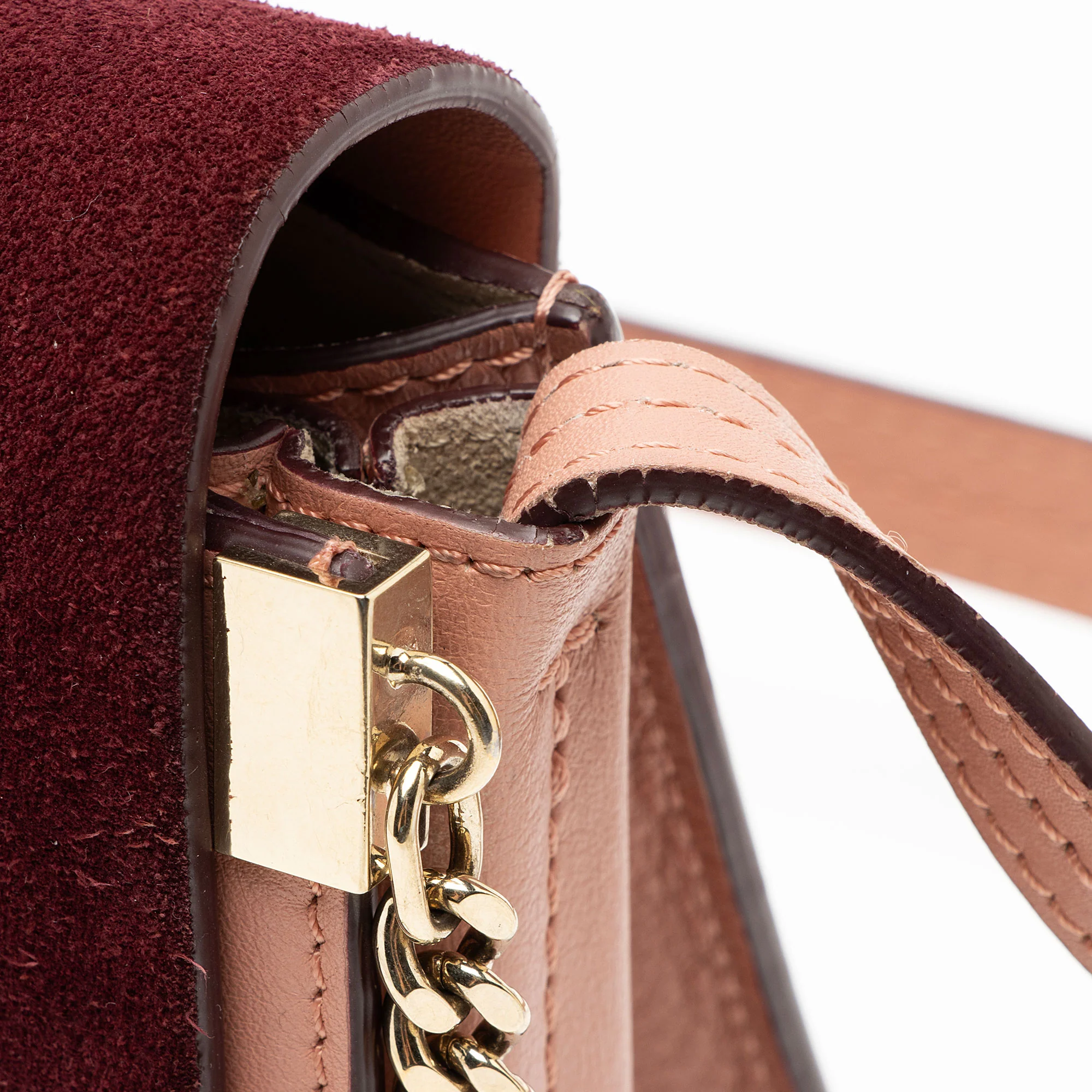 Chloe Calfskin Suede Faye Small Shoulder Bag - Image 13