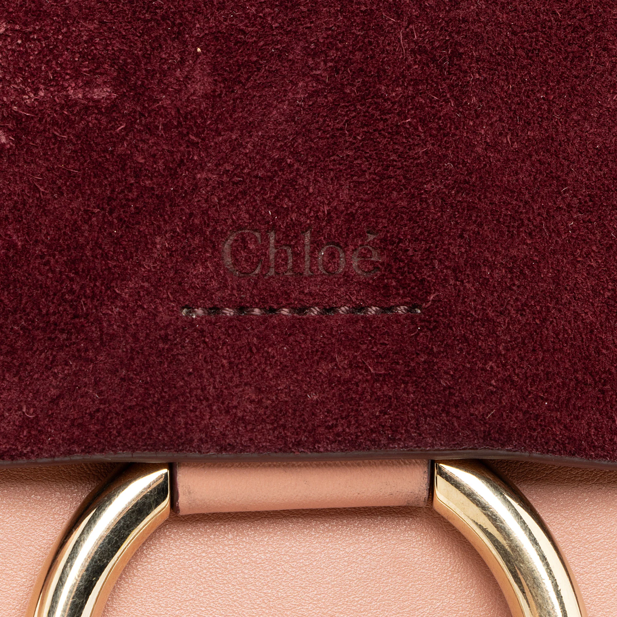 Chloe Calfskin Suede Faye Small Shoulder Bag - Image 9