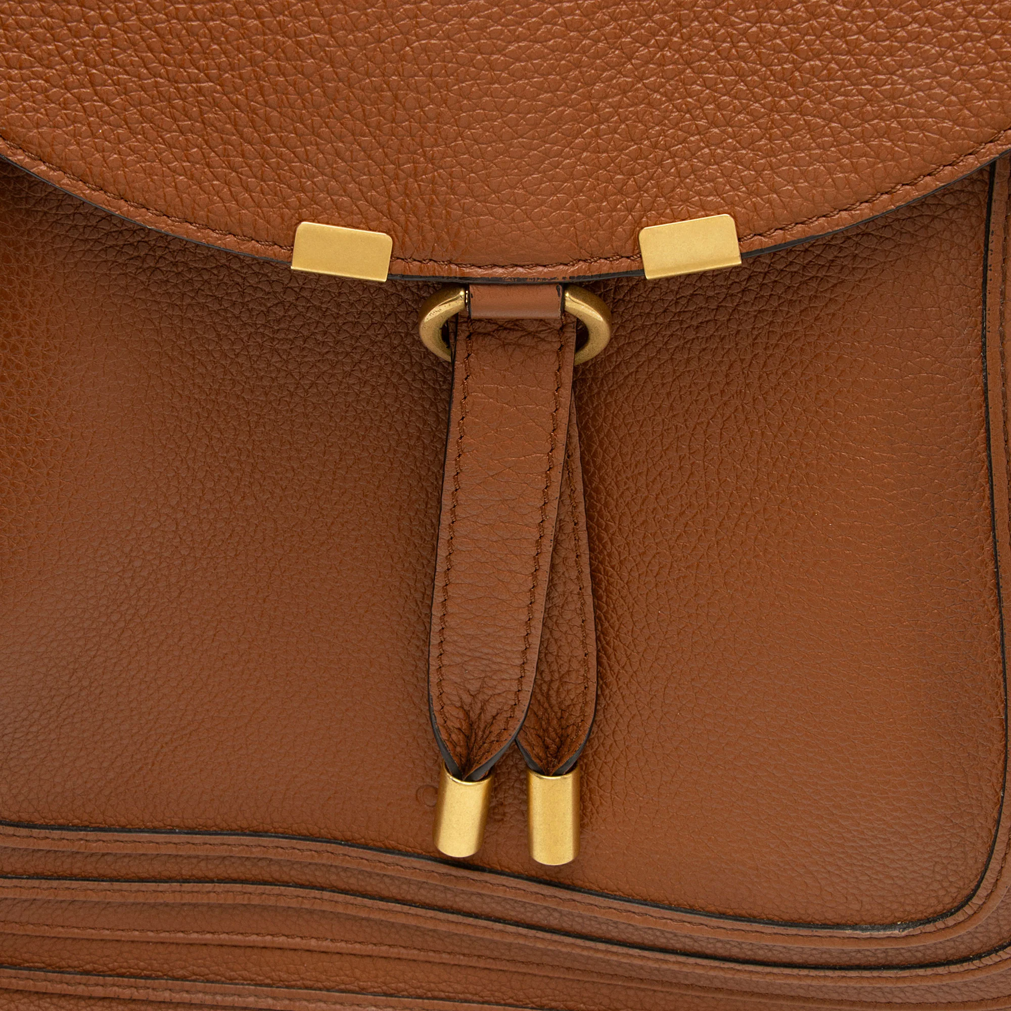 Chloe Leather Marcie Tall Hobo - Image 10