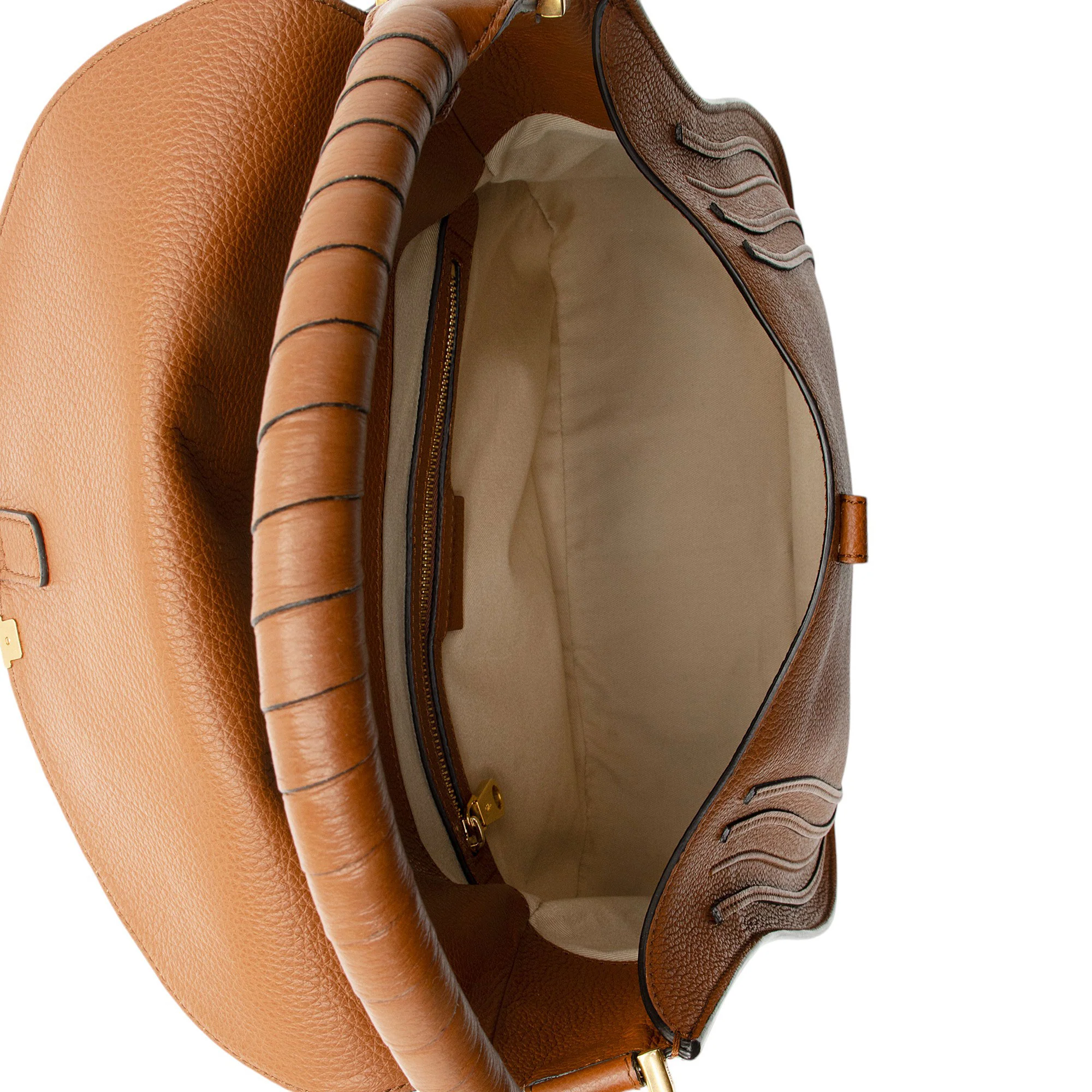 Chloe Leather Marcie Tall Hobo - Image 7