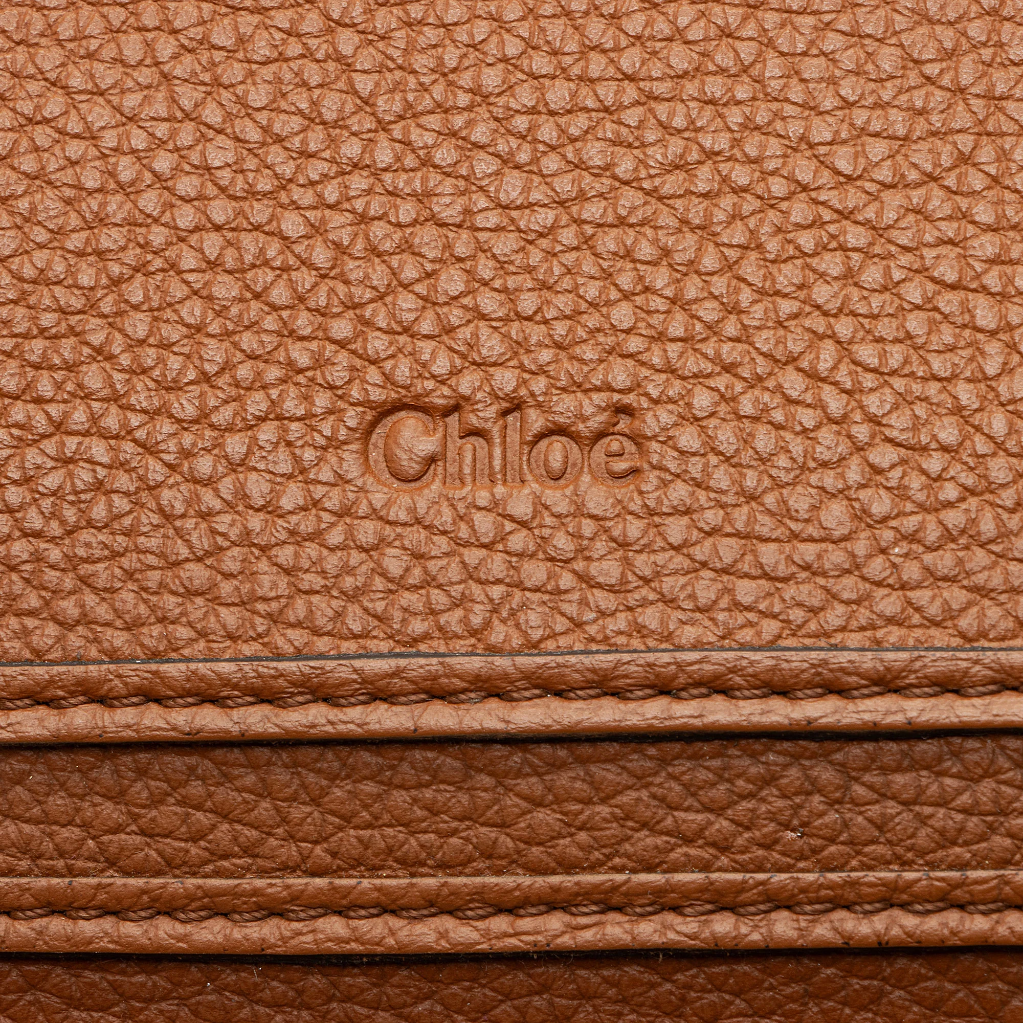 Chloe Leather Marcie Tall Hobo - Image 9