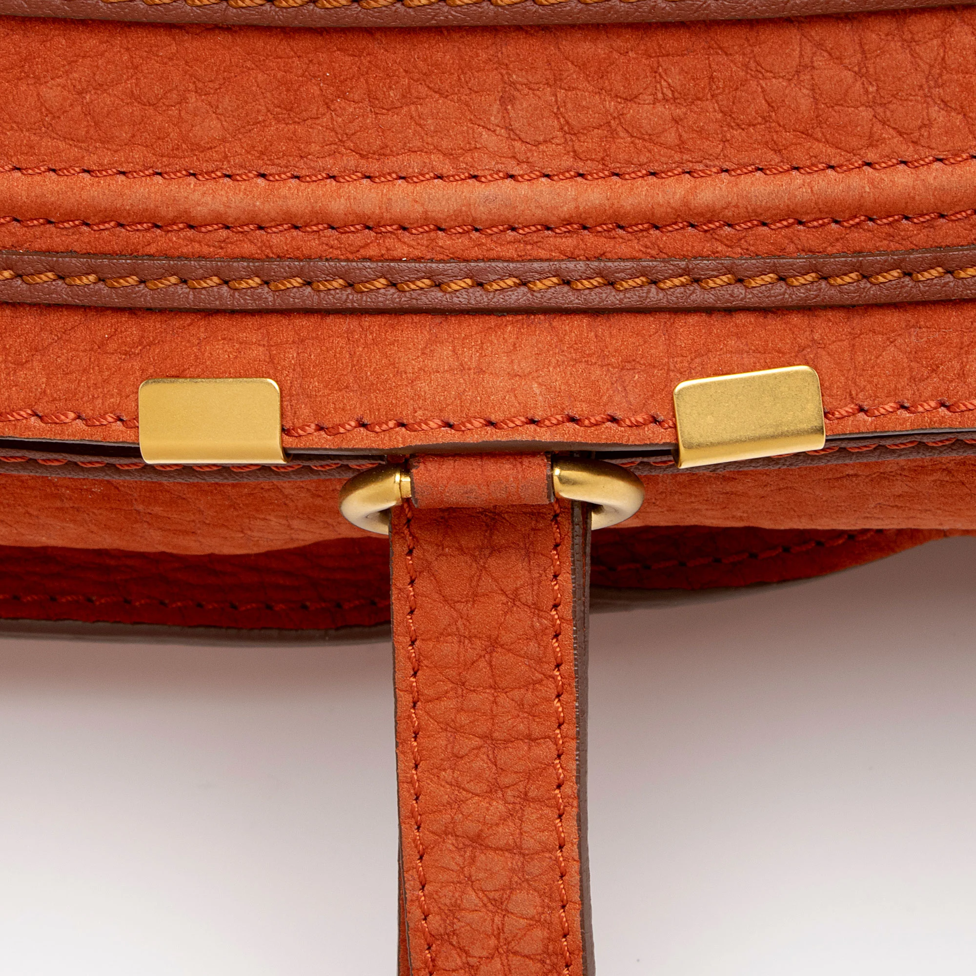 Chloe Nubuck Marcie Large Satchel - Image 14