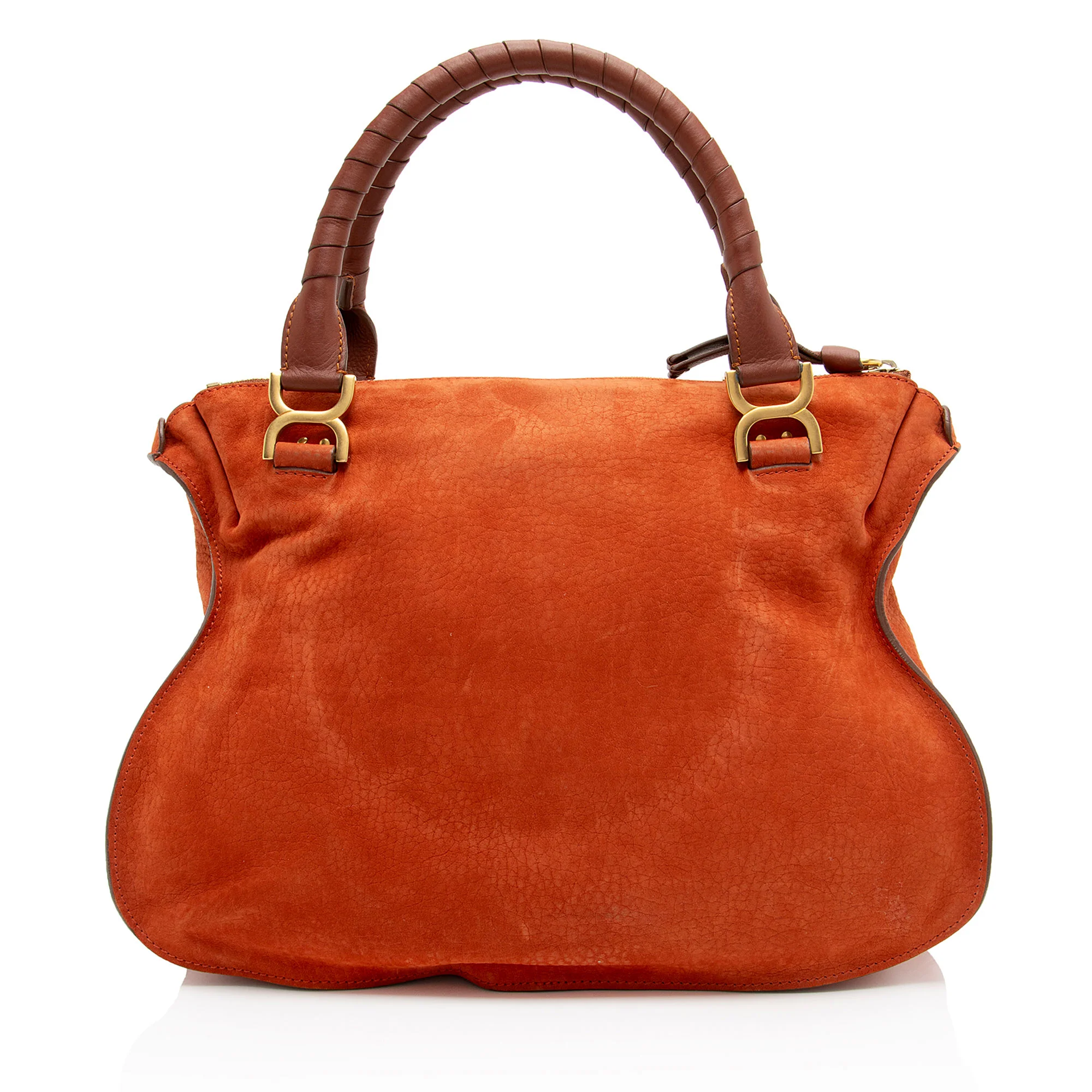 Chloe Nubuck Marcie Large Satchel - Image 3