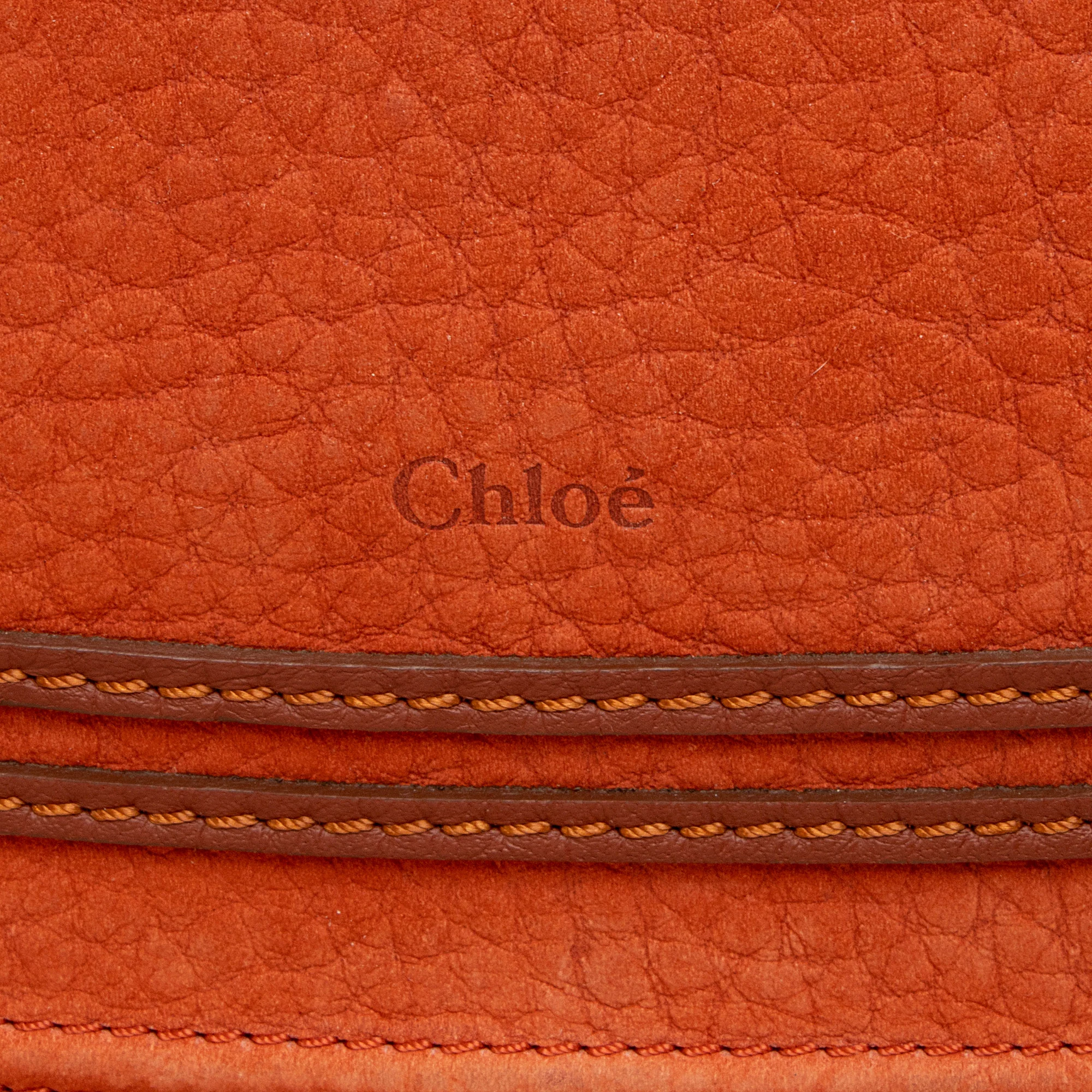 Chloe Nubuck Marcie Large Satchel - Image 9