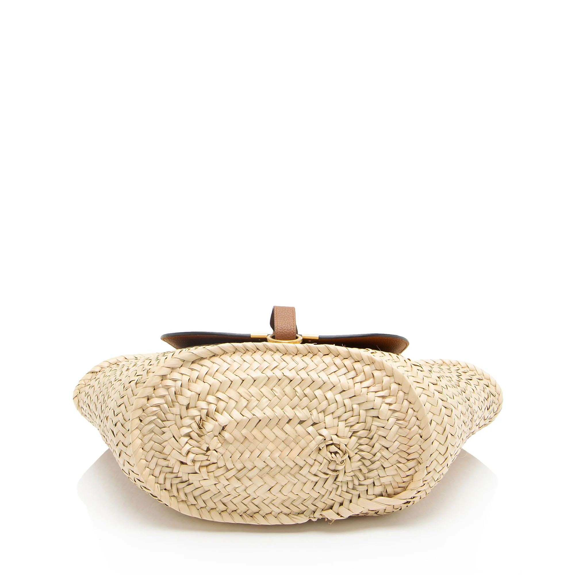 Chloe Raffia Marcie Basket E/W Tote - Image 4