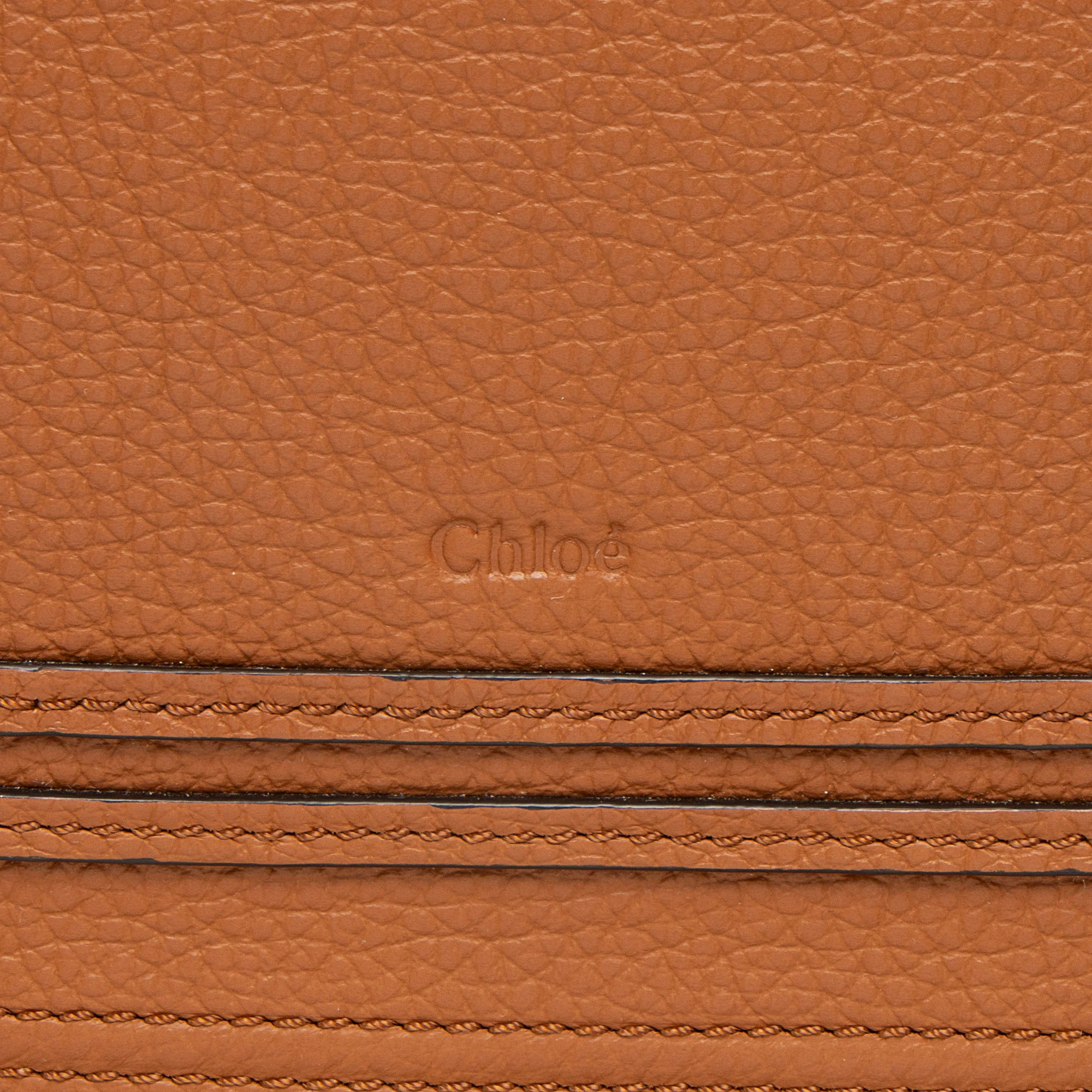 Chloe Raffia Marcie Basket E/W Tote - Image 9