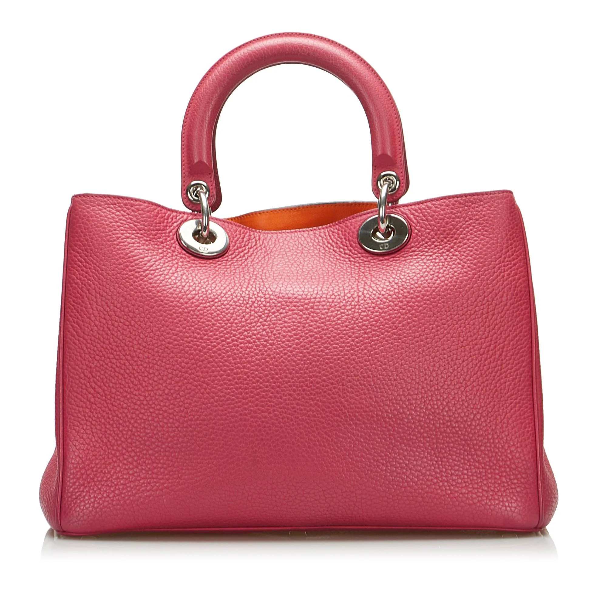 Dior Medium Calfskin Diorissimo Tote - Image 3