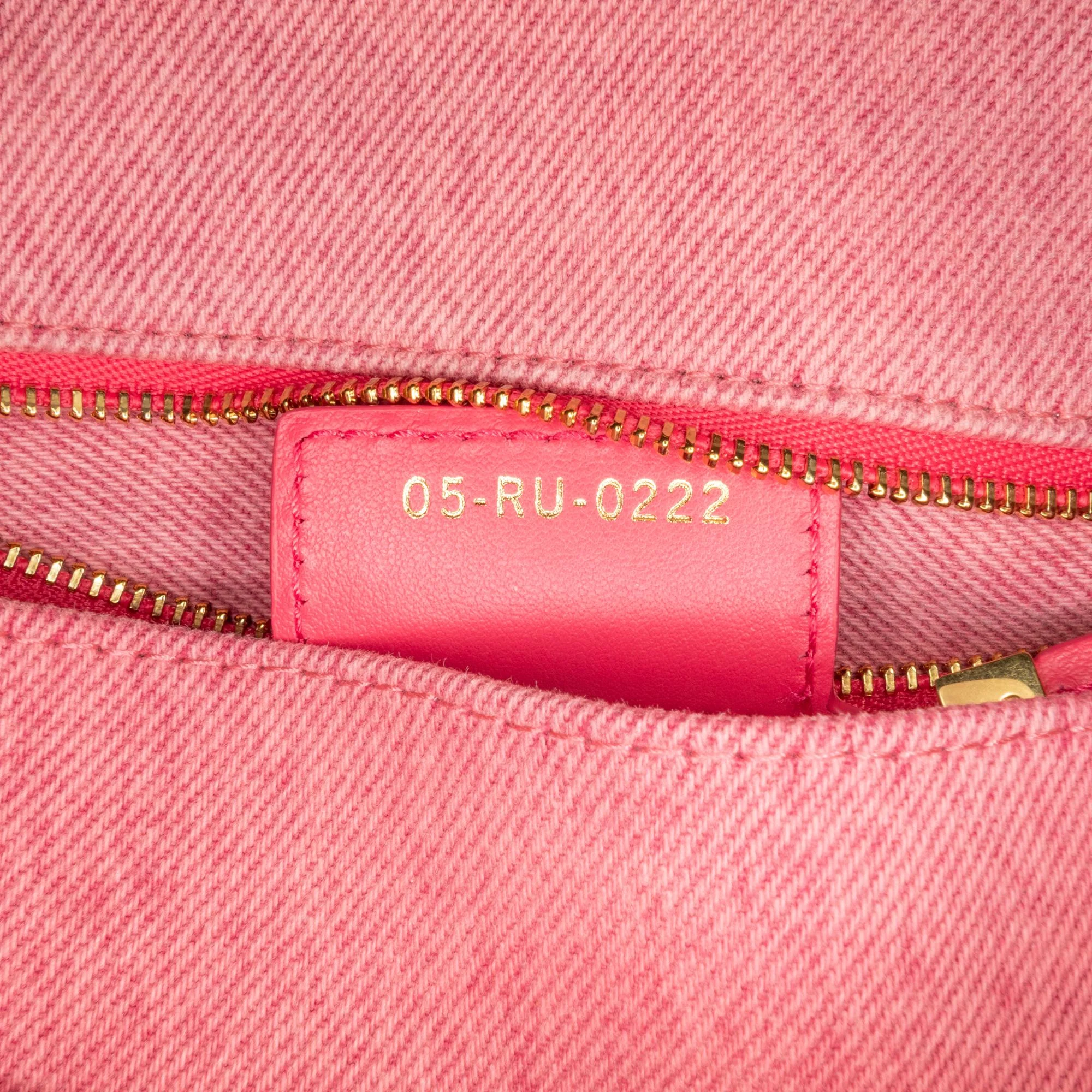 Dior Medium Denim Macrocannage Caro Bag - Image 7