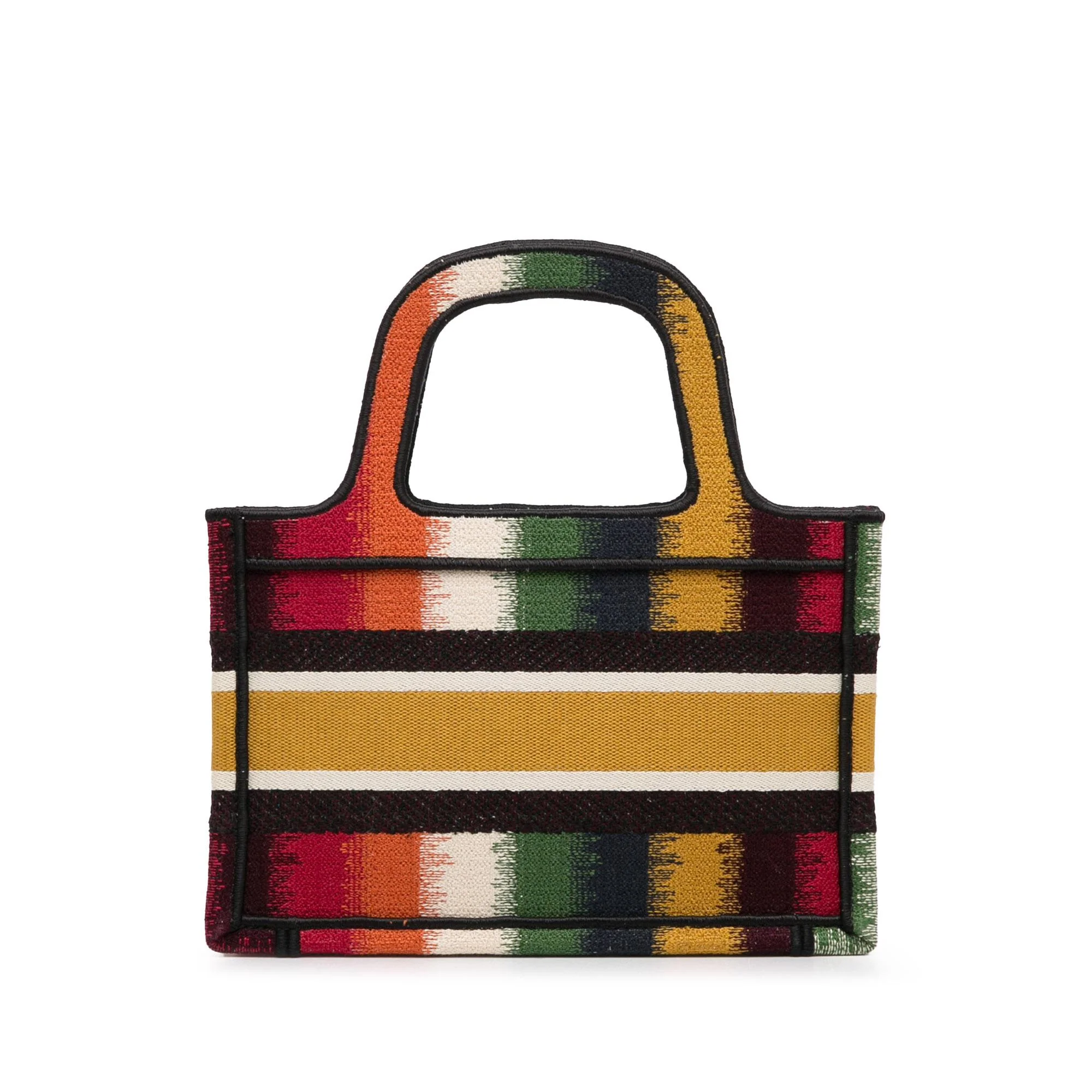 Dior Mini D Stripes Book Tote - Image 4