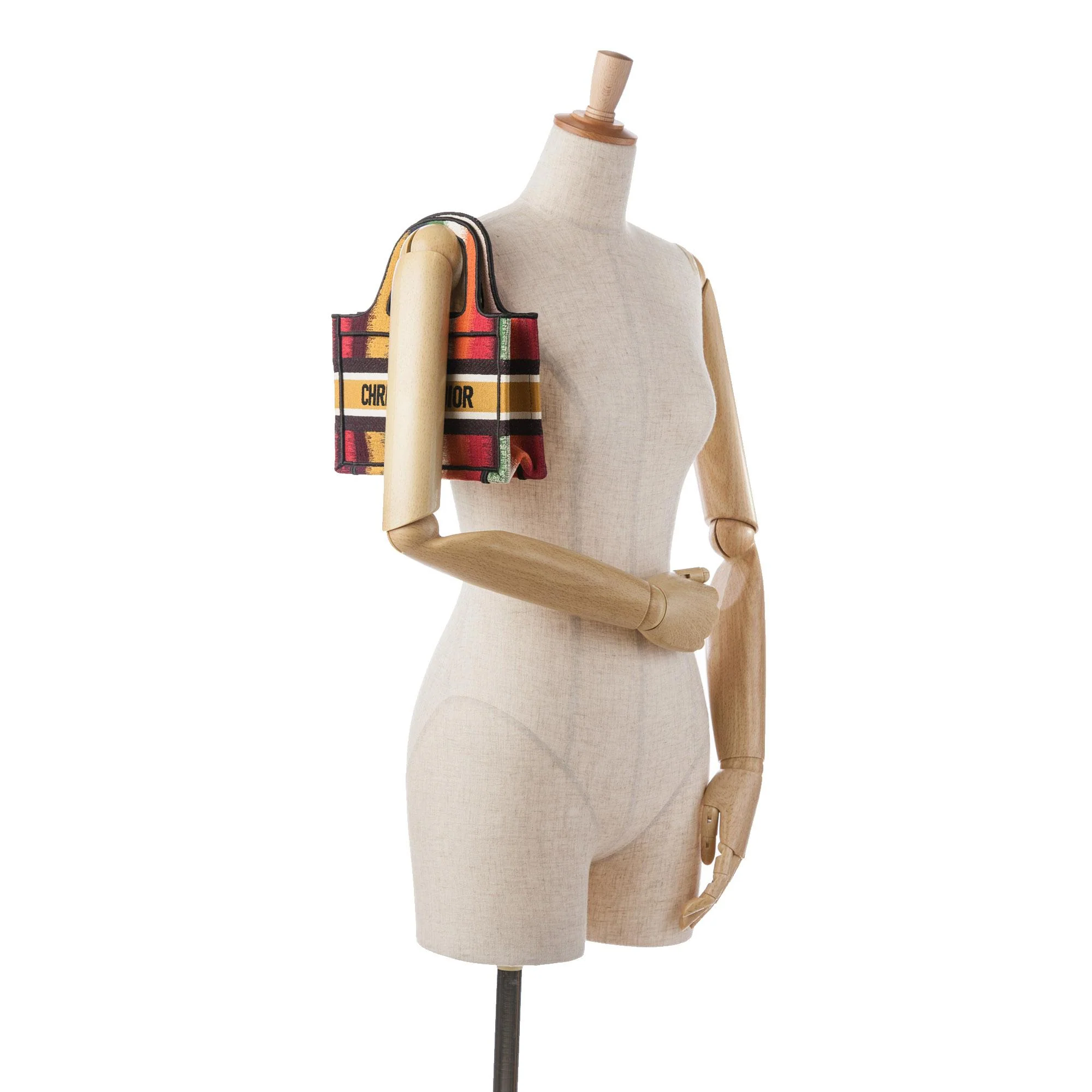 Dior Mini D Stripes Book Tote - Image 5