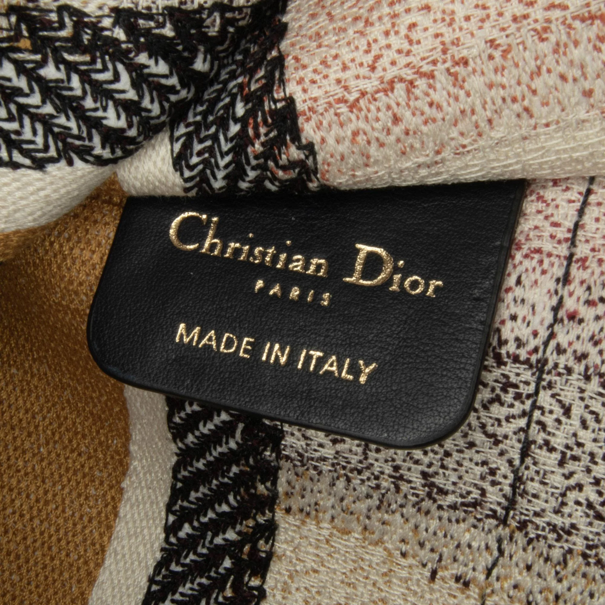 Dior Mini D Stripes Book Tote - Image 9