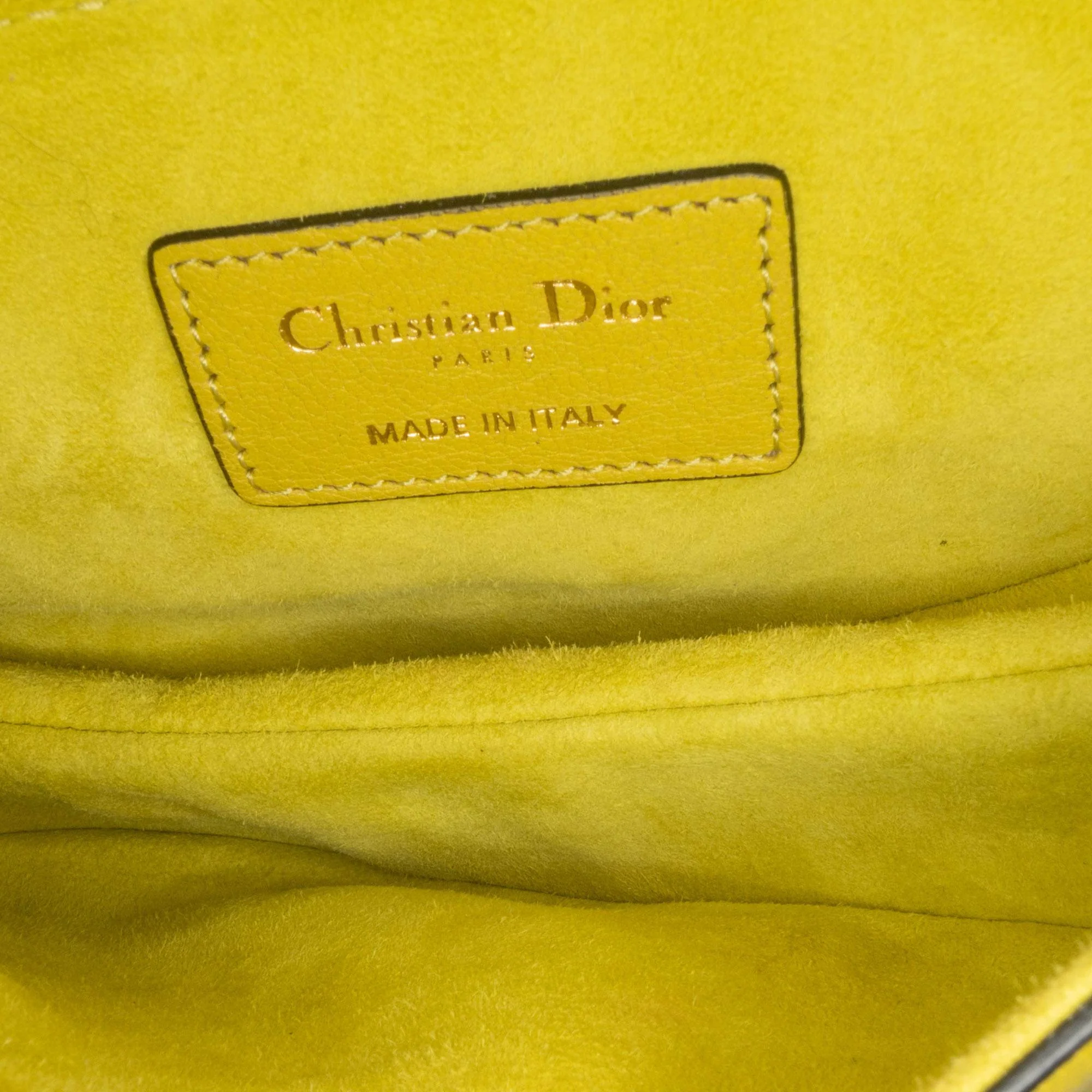 Dior Mini Leather Saddle - Image 4