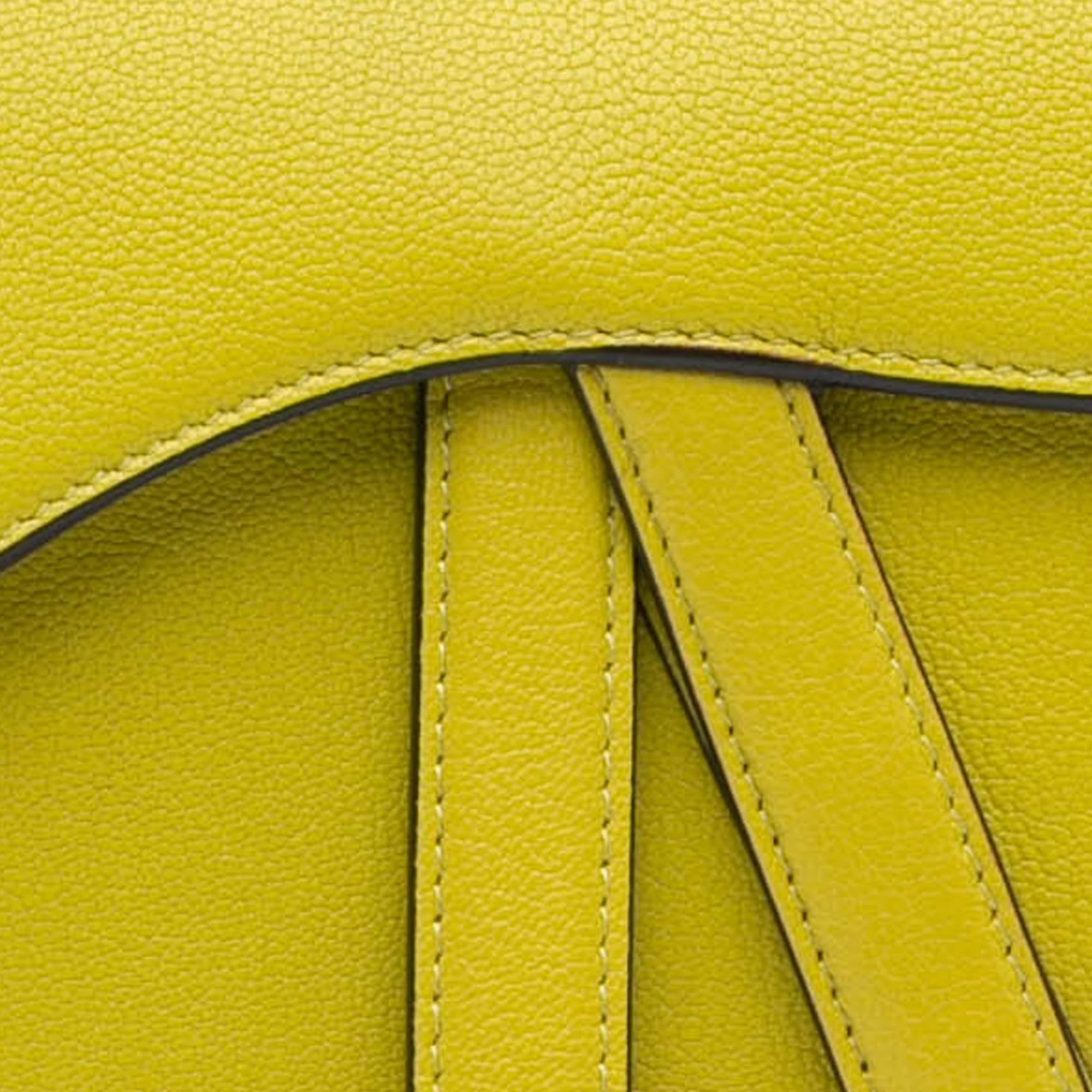 Dior Mini Leather Saddle - Image 7