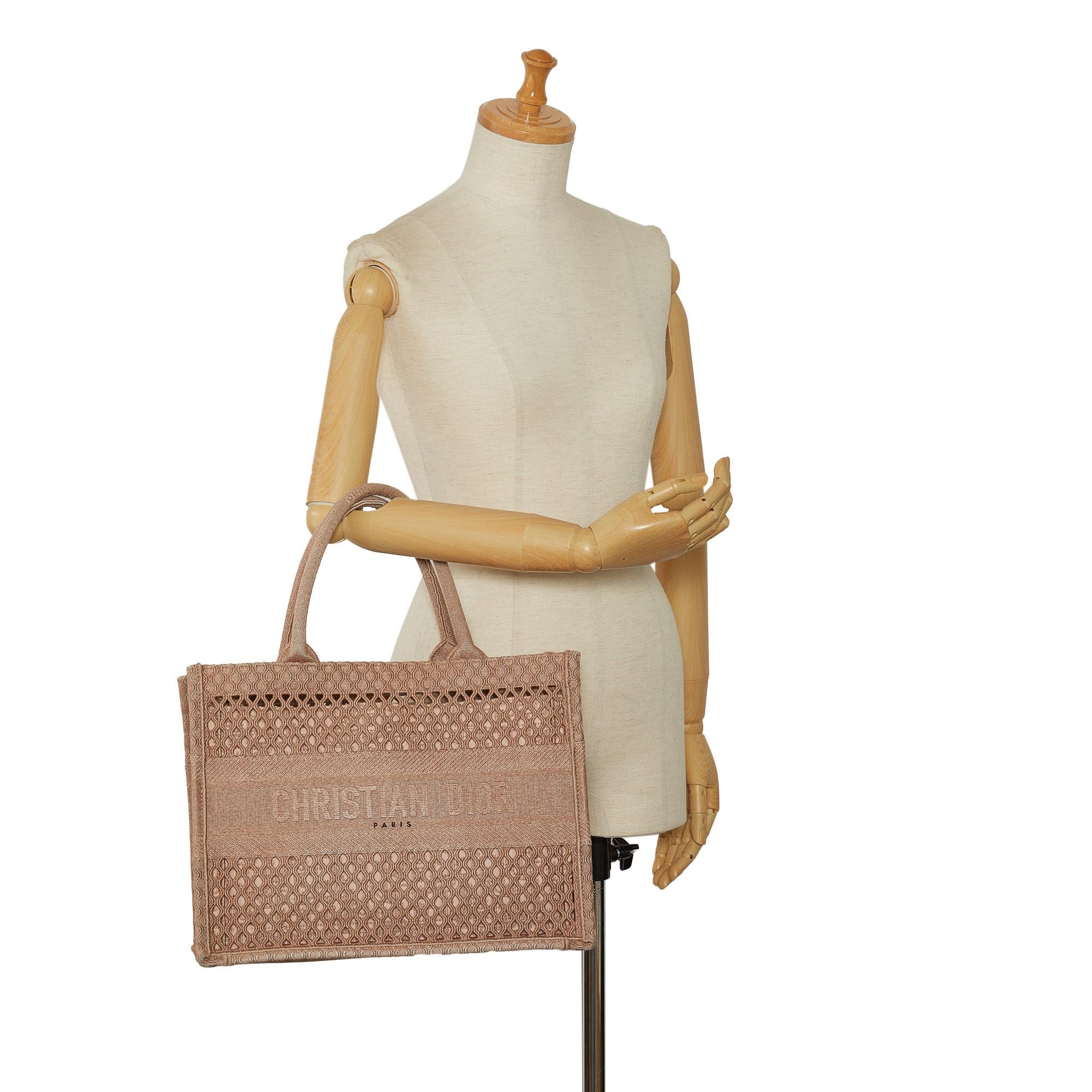 Dior Small Mesh Book Tote - Image 5