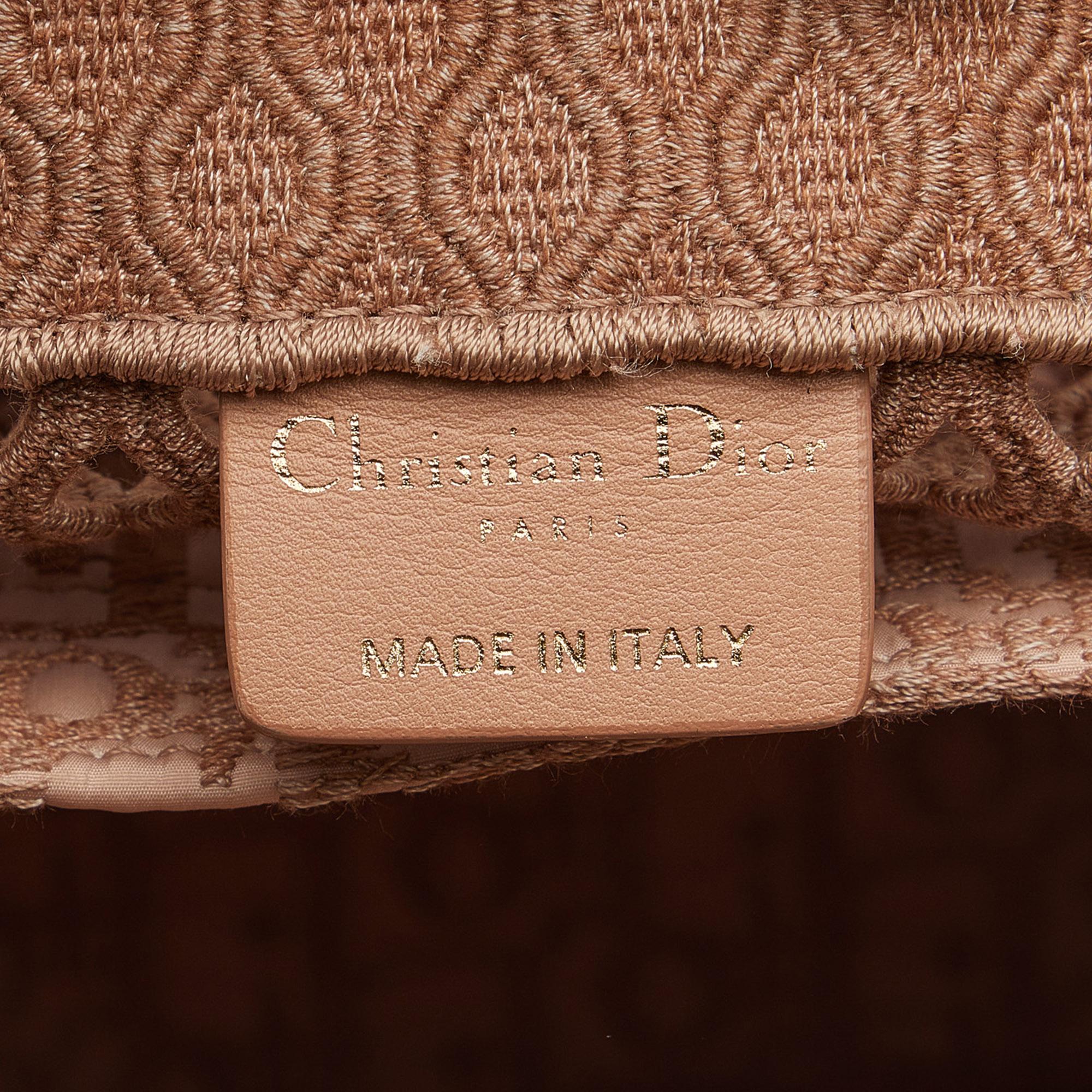 Dior Small Mesh Book Tote - Image 7