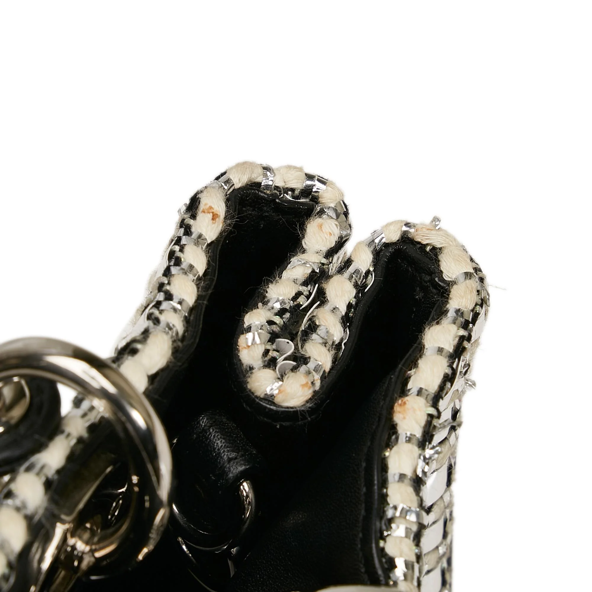 Dior Small Tweed Patch Diorissimo Tote - Image 11