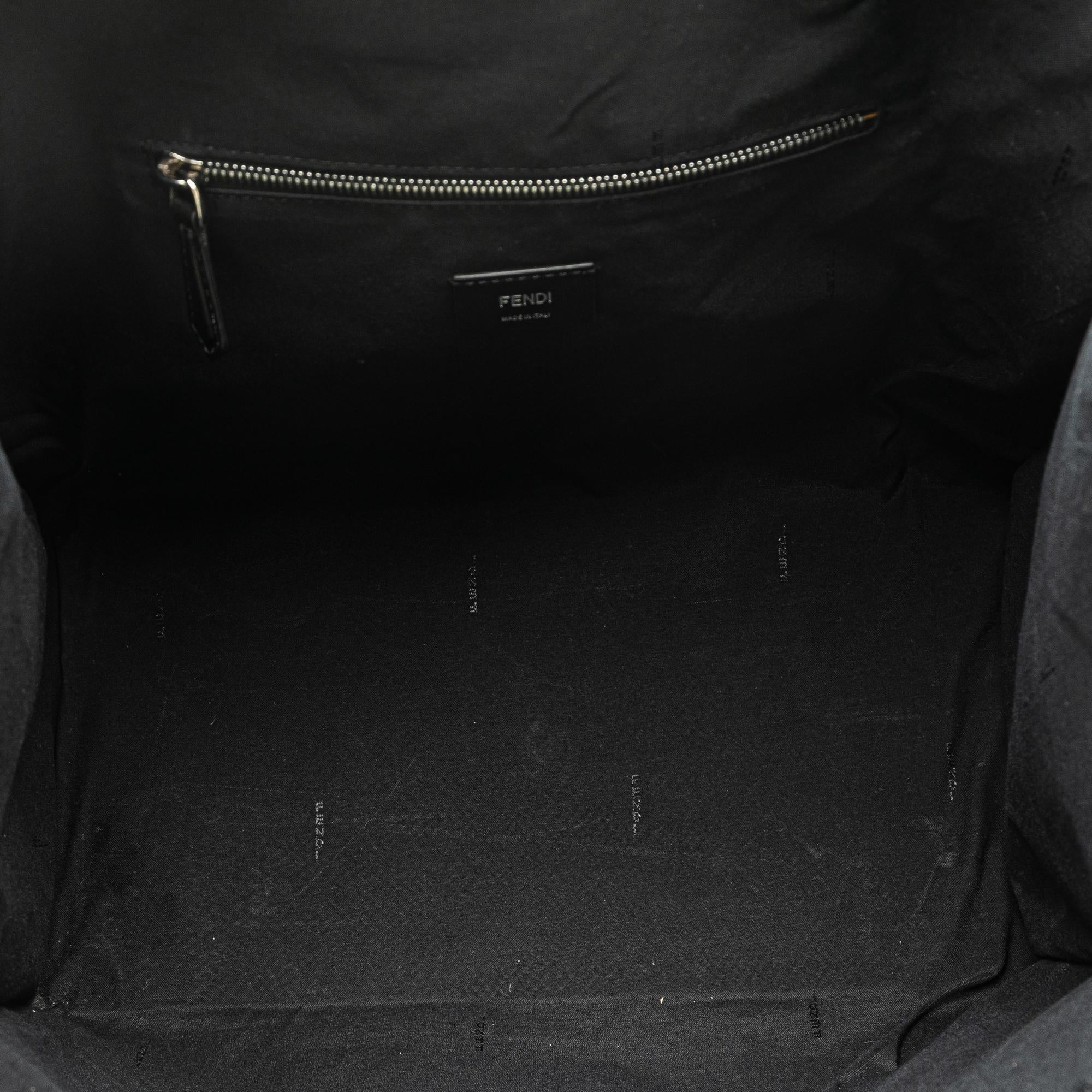 Fendi Sarah Coleman Leather Vertigo Shopper Tote - Image 4