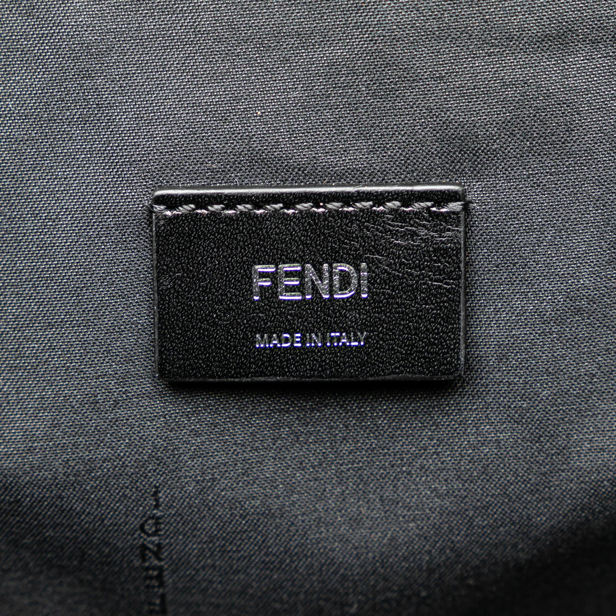 Fendi Sarah Coleman Leather Vertigo Shopper Tote - Image 6