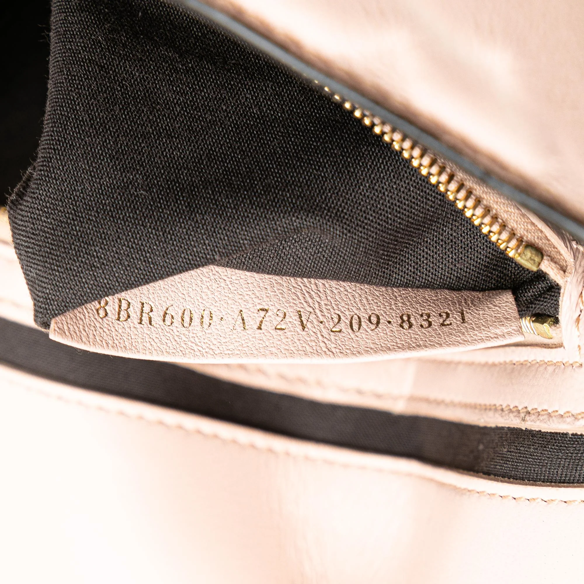 Fendi Zucca Embossed Leather Baguette Satchel - Image 7