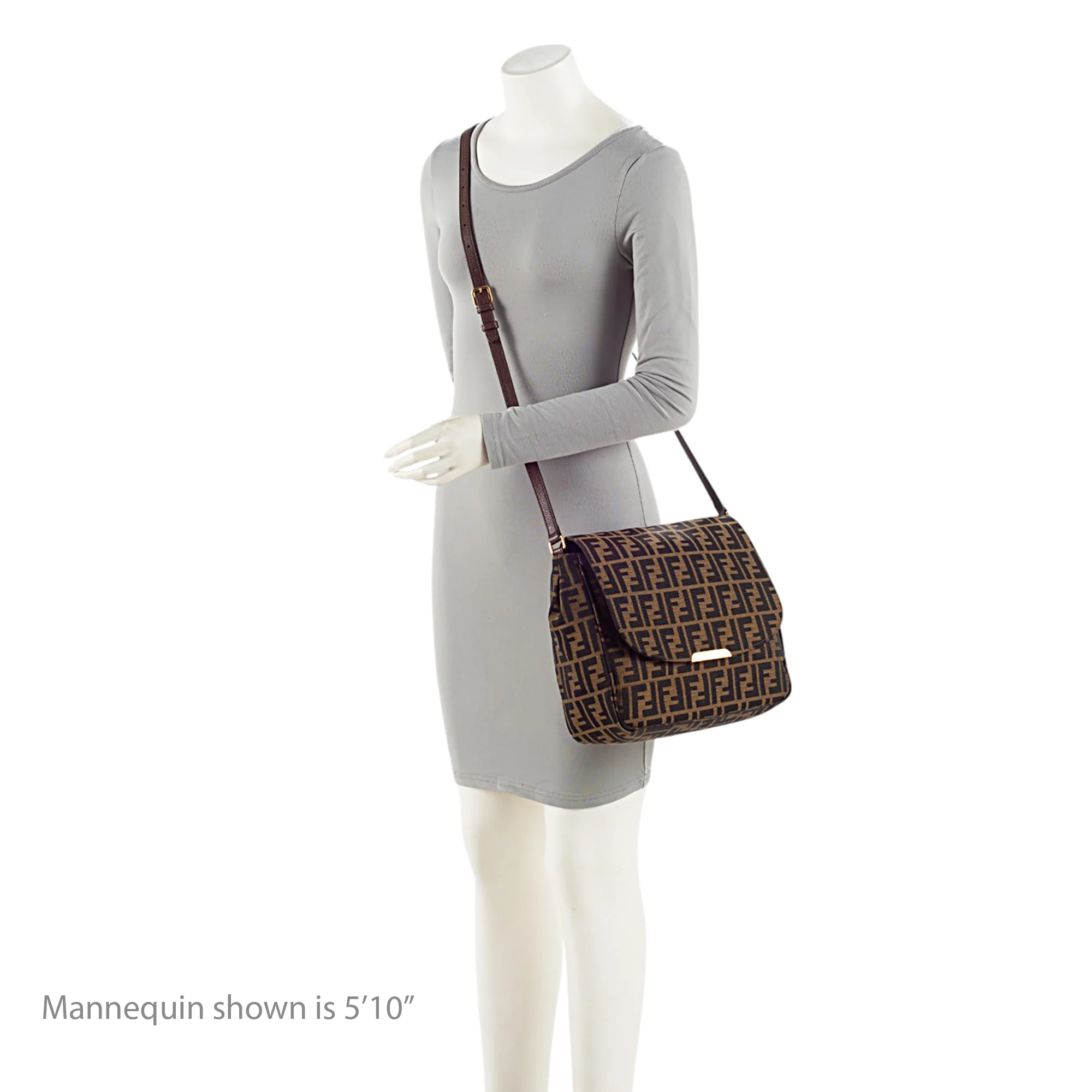 Fendi Zucca Flap Messenger - Image 5