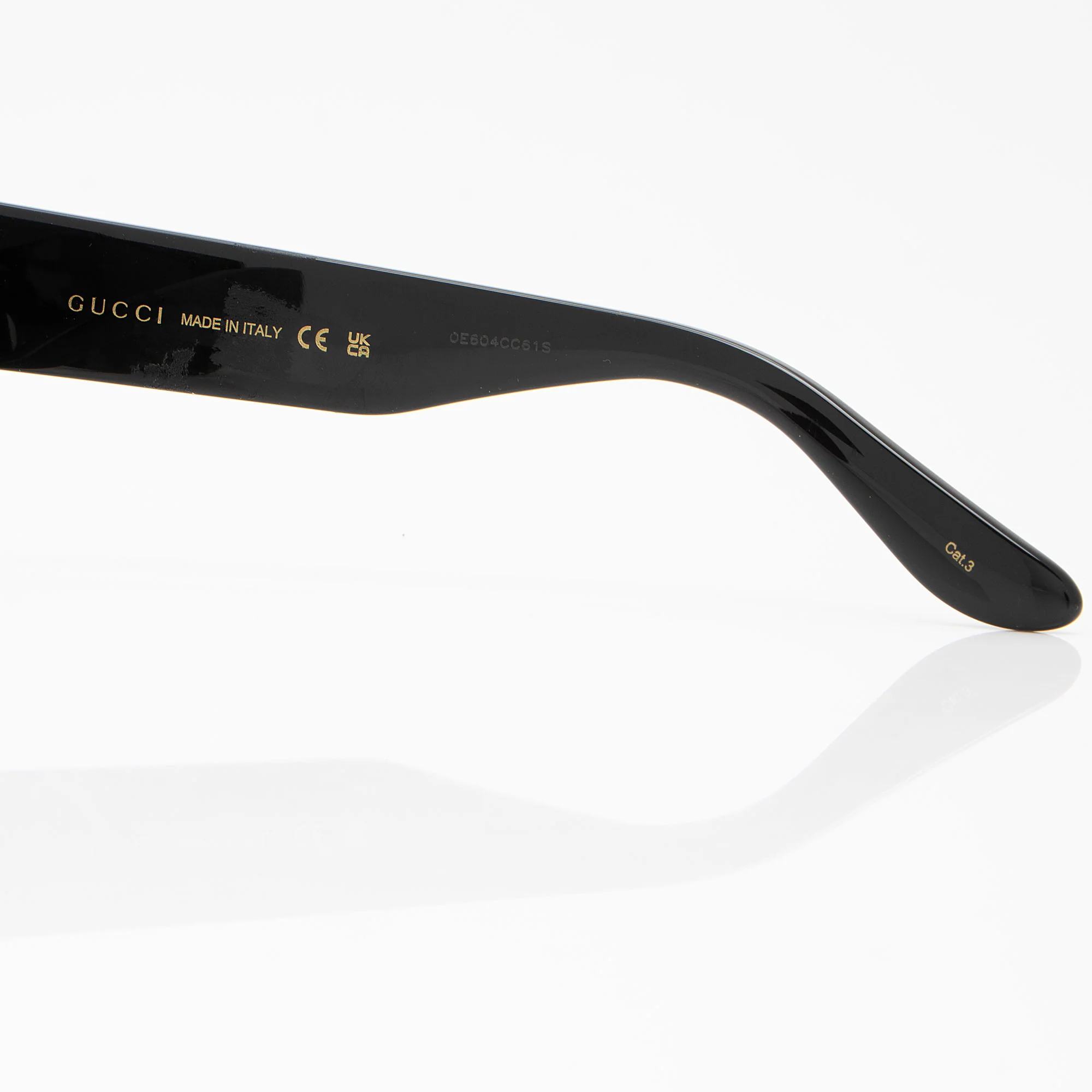 Gucci Enameled GG Square Sunglasses - Image 4