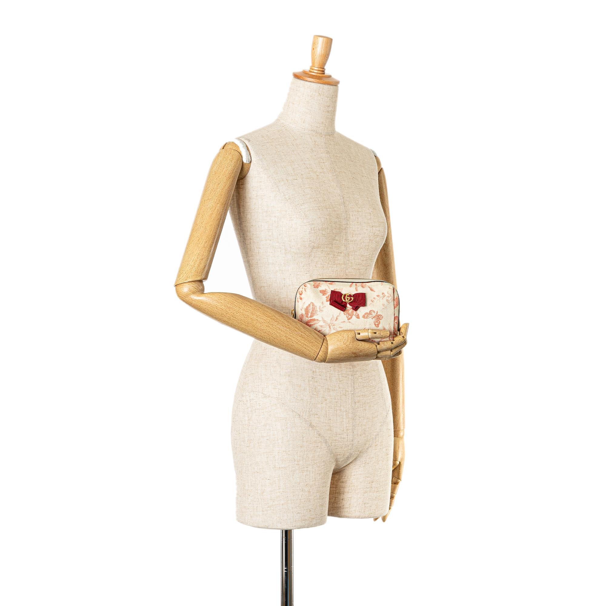 Gucci GG Marmont Herbarium Pouch - Image 5