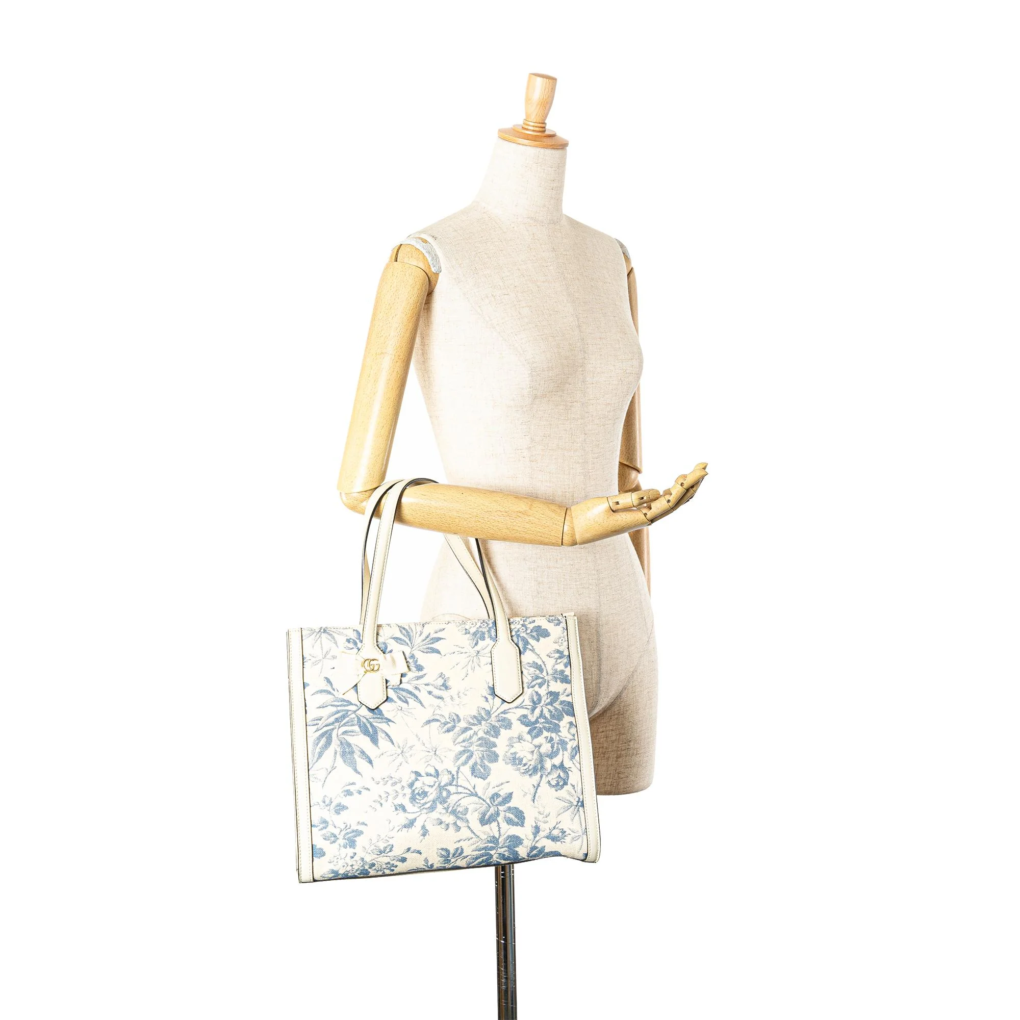 Gucci GG Ribbon Herbarium Tote - Image 5