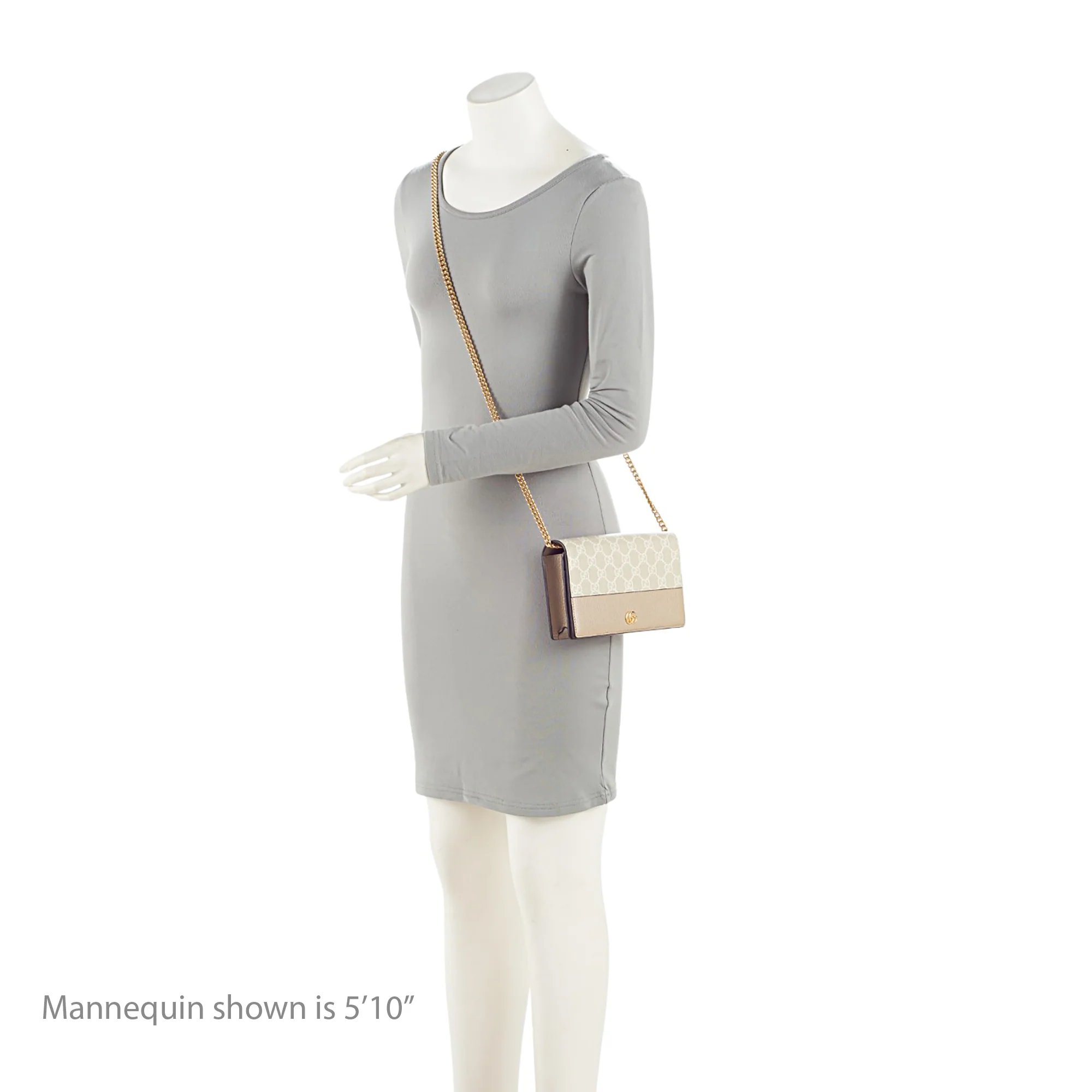 Gucci GG Supreme GG Marmont Mini Chain Bag - Image 5