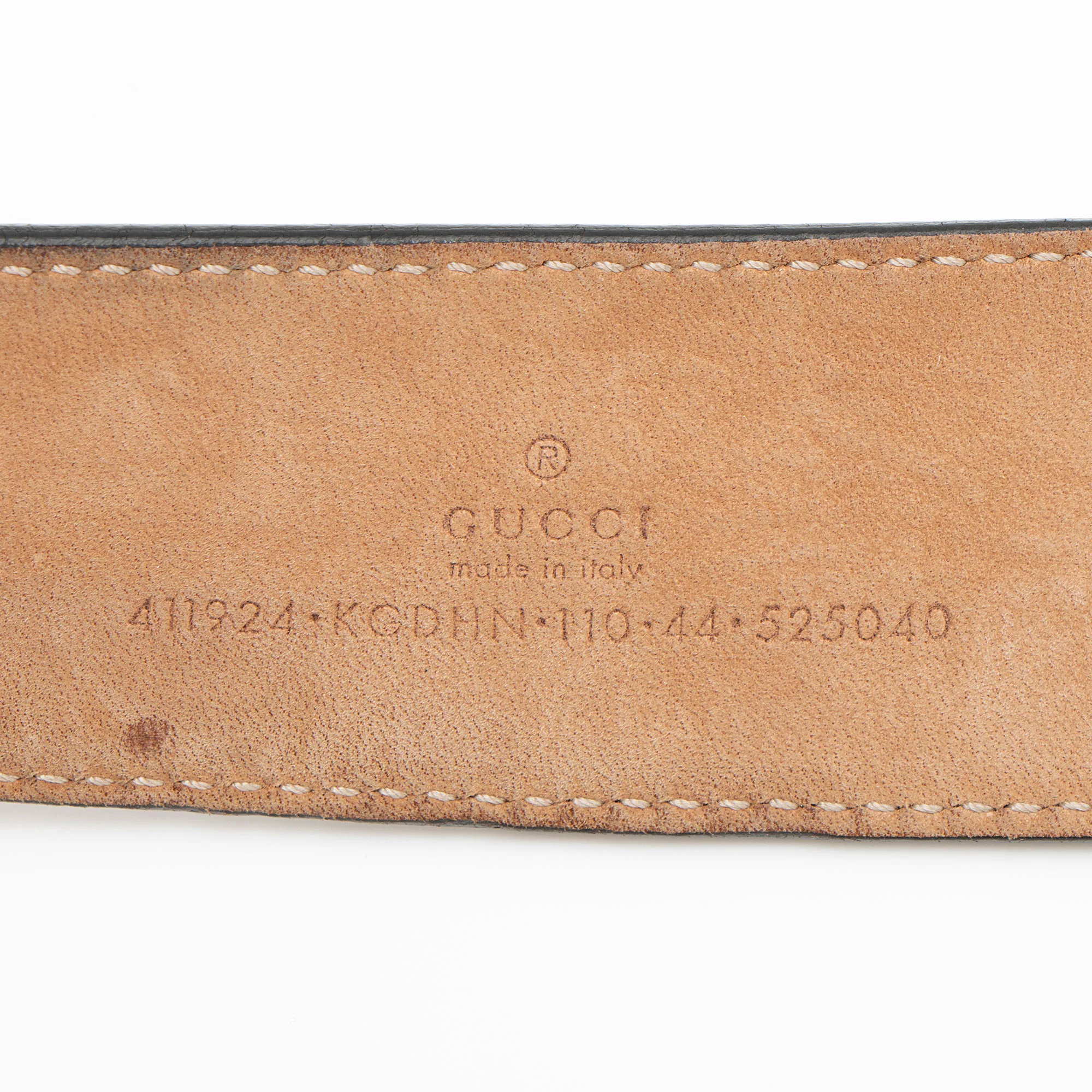 Gucci GG Supreme Interlocking G Belt - Size 44 / 110 - Image 3