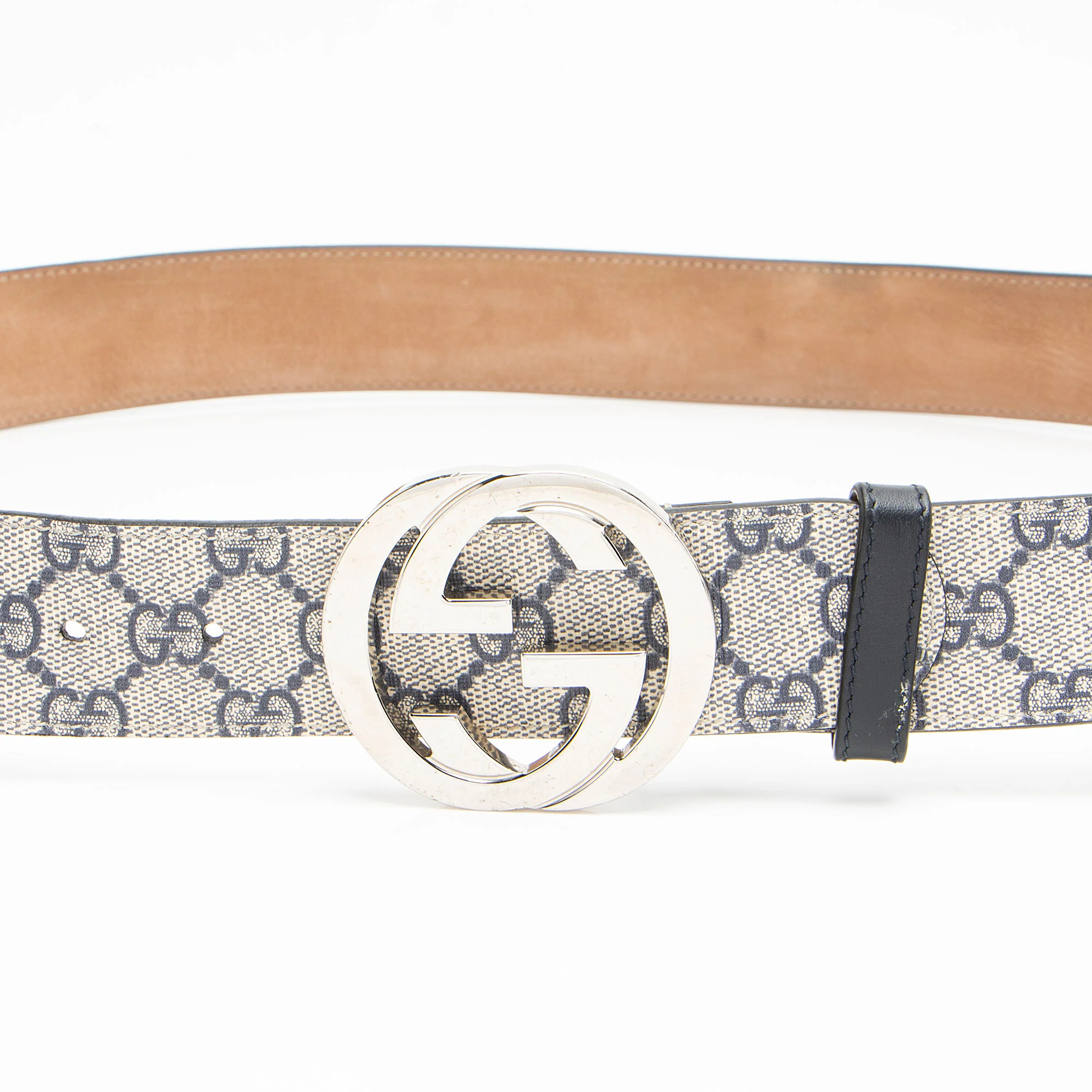 Gucci GG Supreme Interlocking G Belt - Size 44 / 110 - Image 4