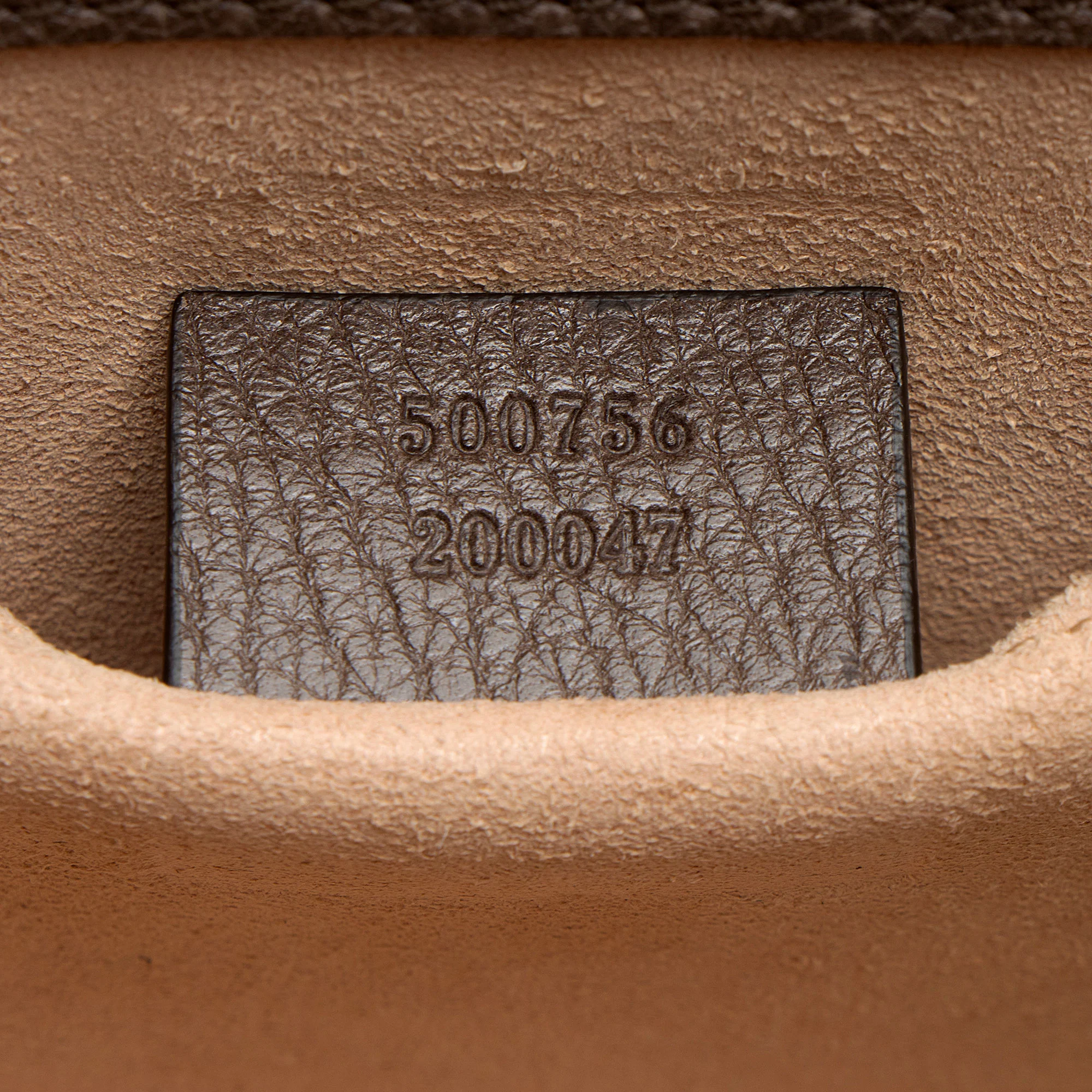 Gucci Leather Crystal Heart Linea Totem Small Crossbody - Image 6