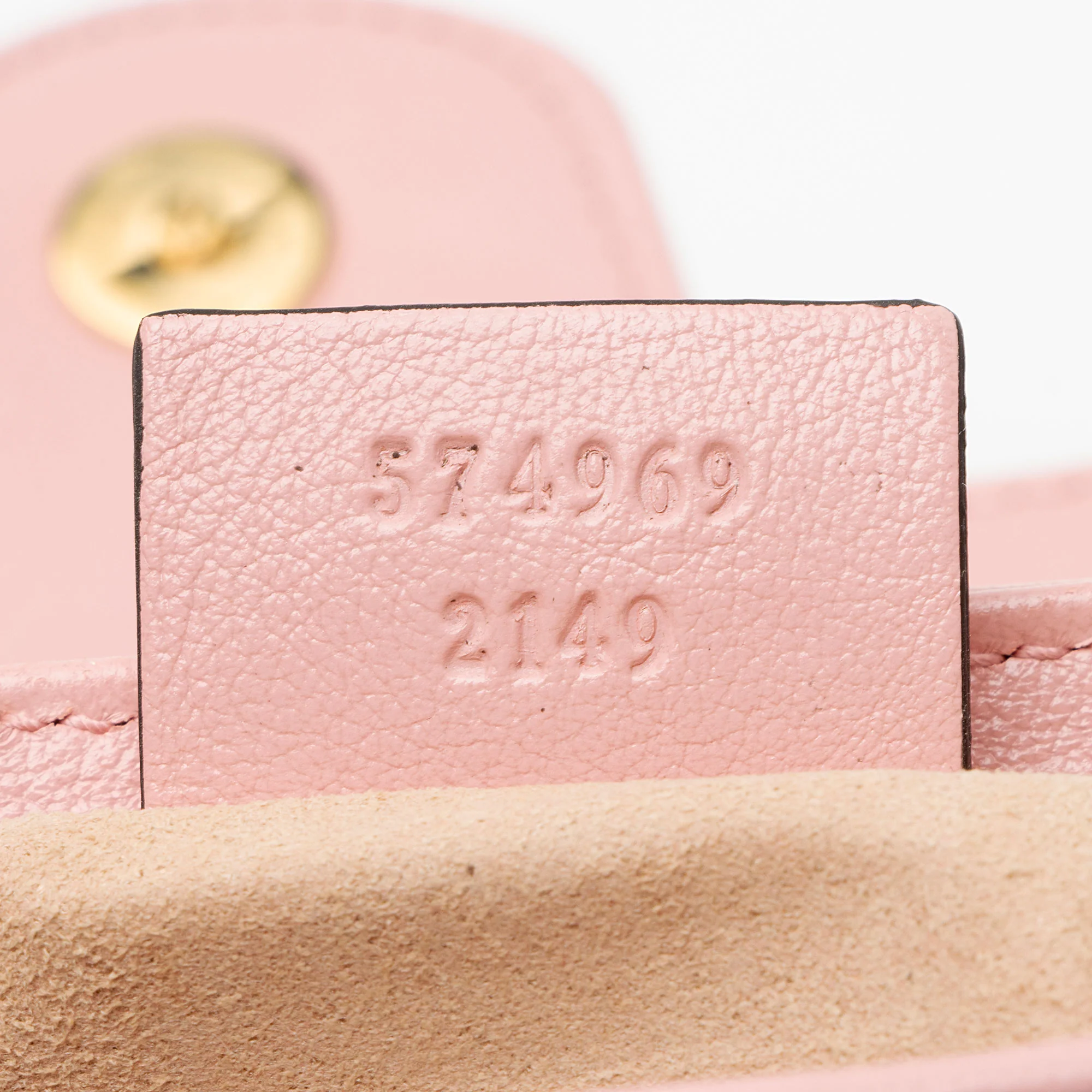 Gucci Matelasse Leather Torchon GG Marmont Super Mini Flap Bag - Image 6