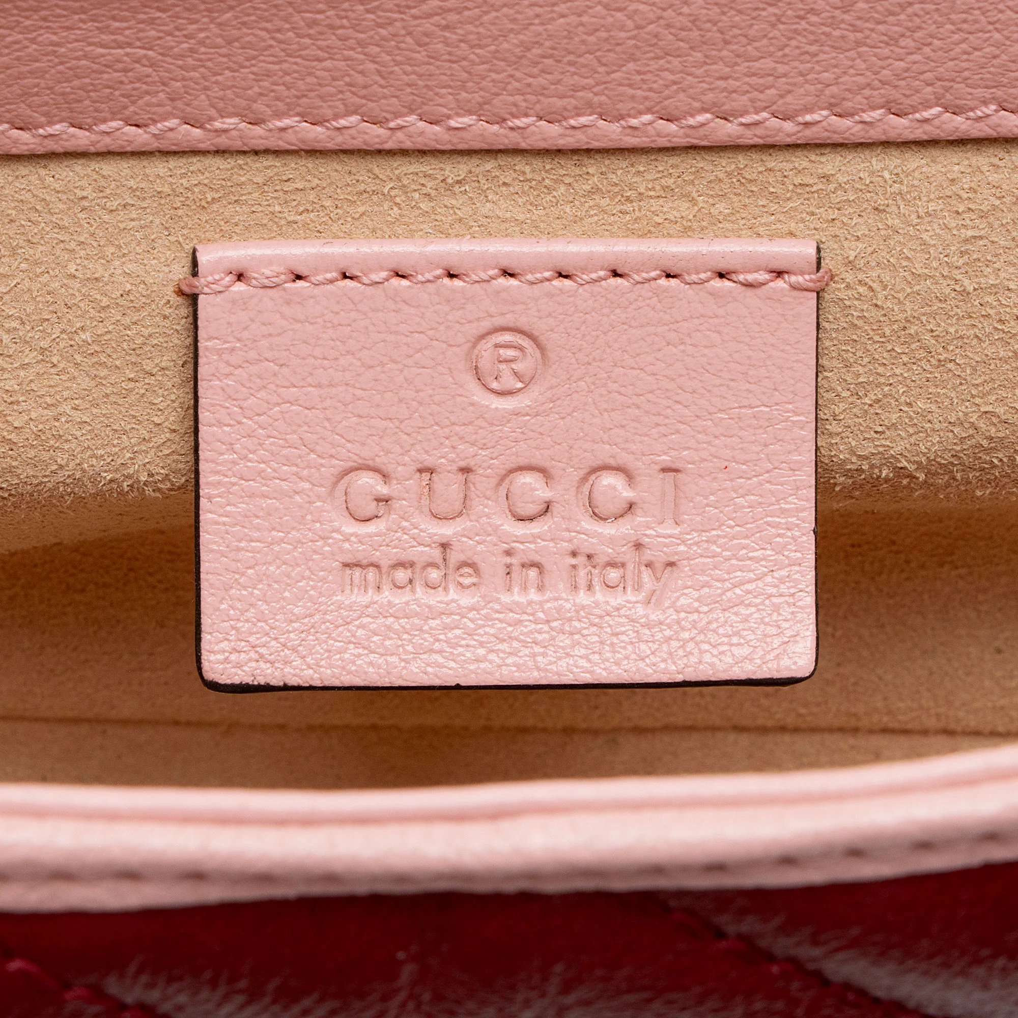 Gucci Matelasse Leather Torchon GG Marmont Super Mini Flap Bag - Image 8