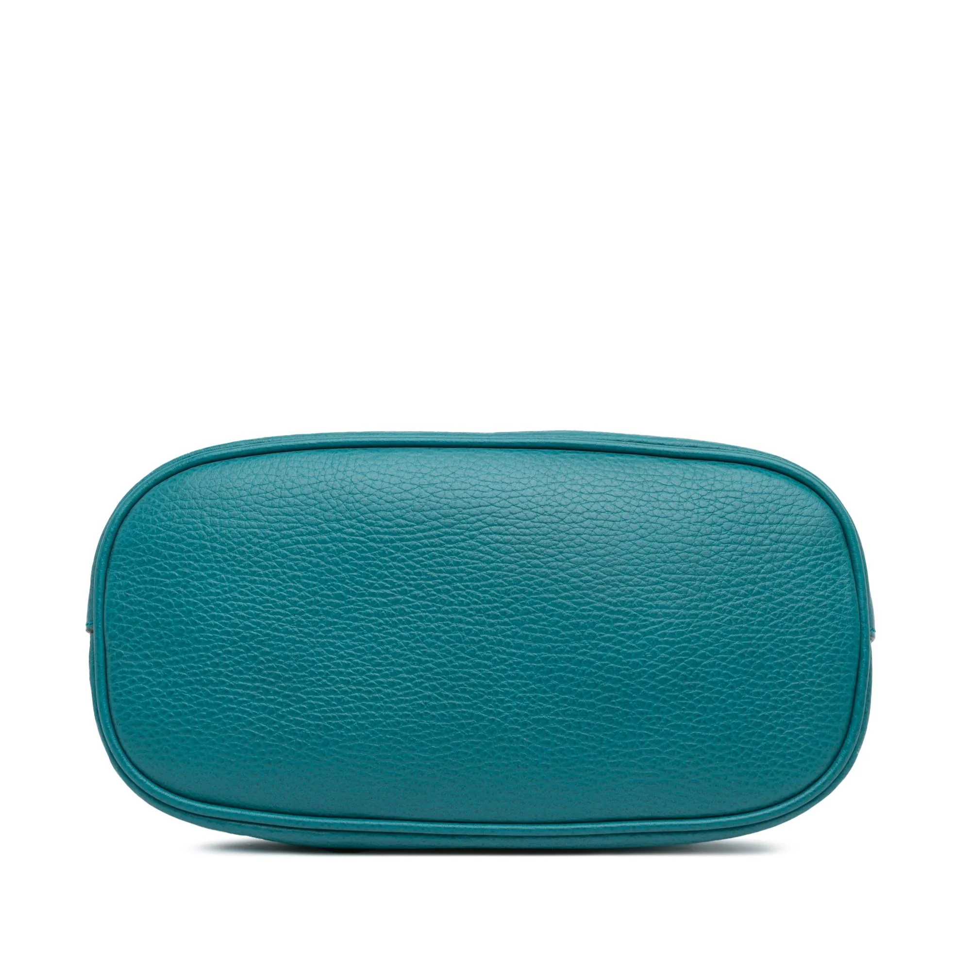 Gucci Mini Leather GG Charm Dome Satchel - Image 3